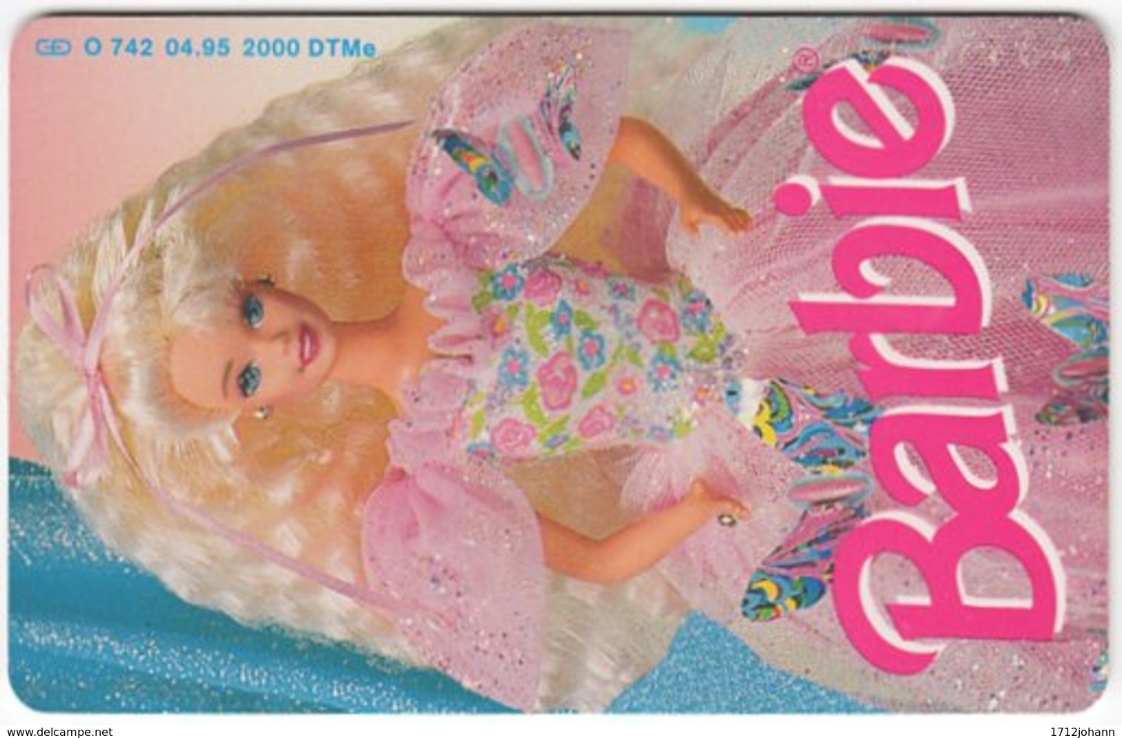 GERMANY O-Serie B-106 - 742 04.95 - Toy, Puppet, Barbie - MINT - O-Series: Kundenserie Vom Sammlerservice Ausgeschlossen