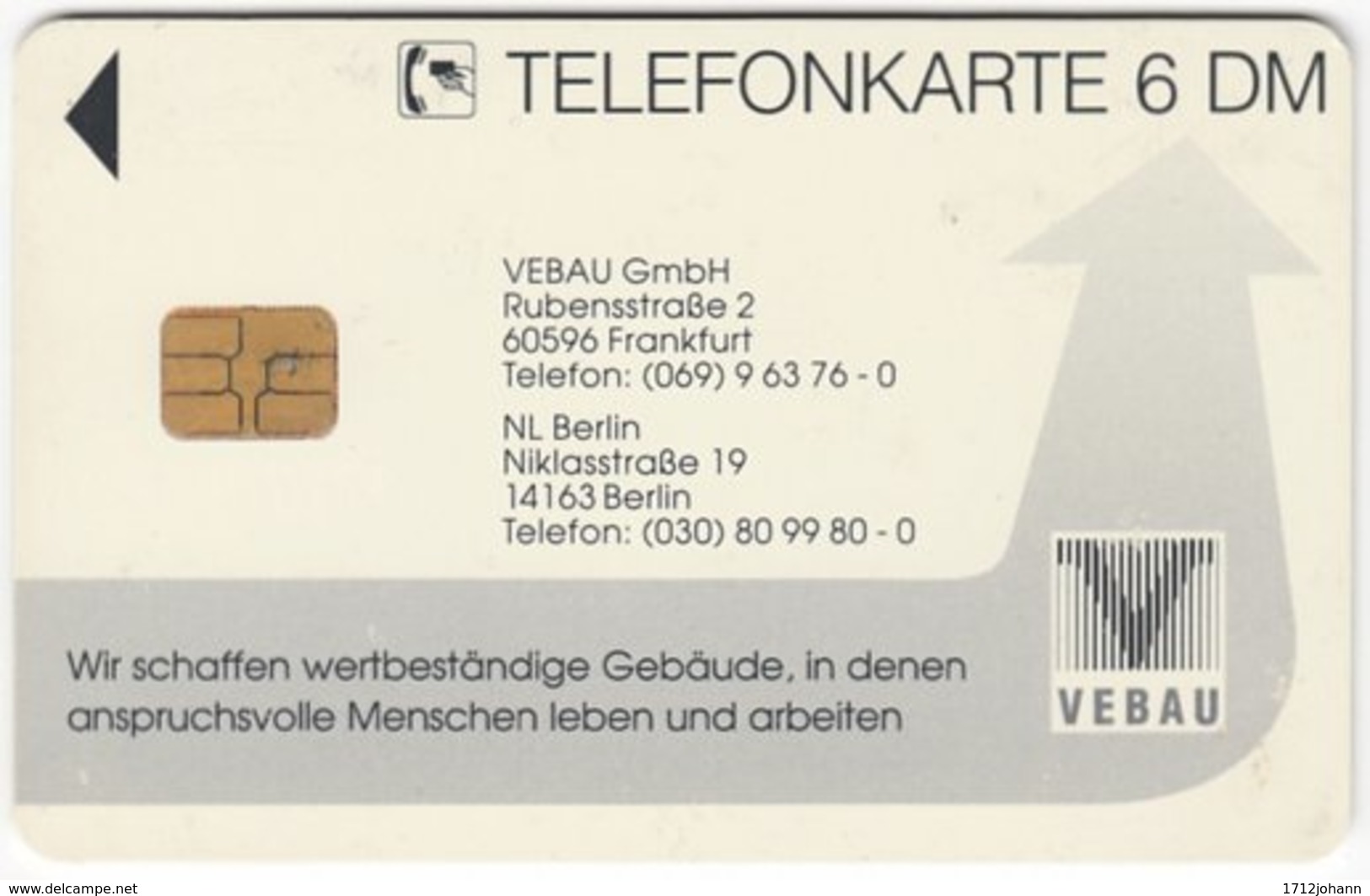 GERMANY O-Serie B-168 - 1222 06.94 - Architecture, Building - Used - O-Series: Kundenserie Vom Sammlerservice Ausgeschlossen