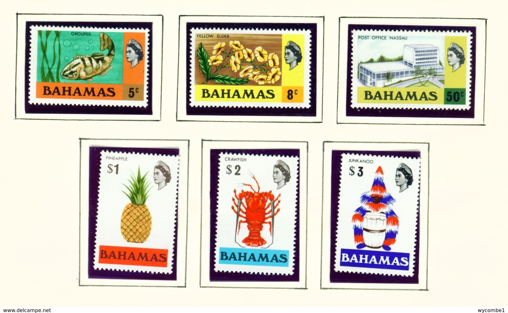 BAHAMAS  -  1972-73 Definitives Set Unmounted/Never Hinged Mint - 1963-1973 Autonomie Interne