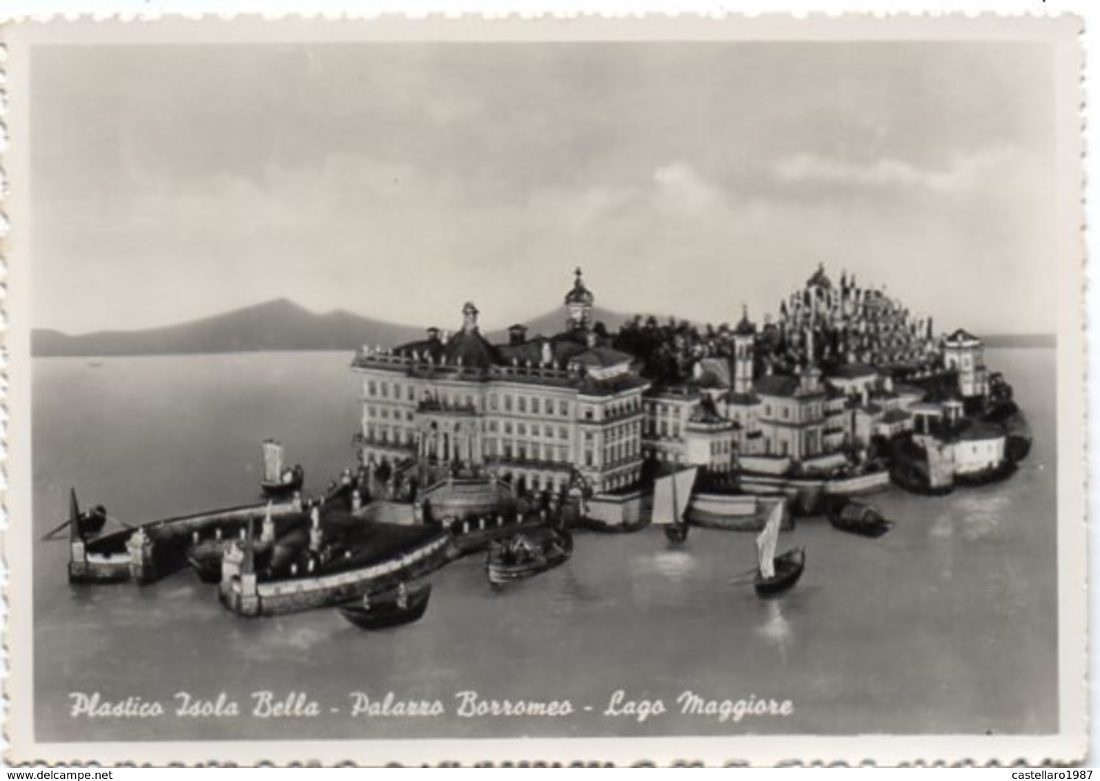 Plastico - Isola Bella - Palazzo Borromeo - Lago Maggiore - Altri & Non Classificati