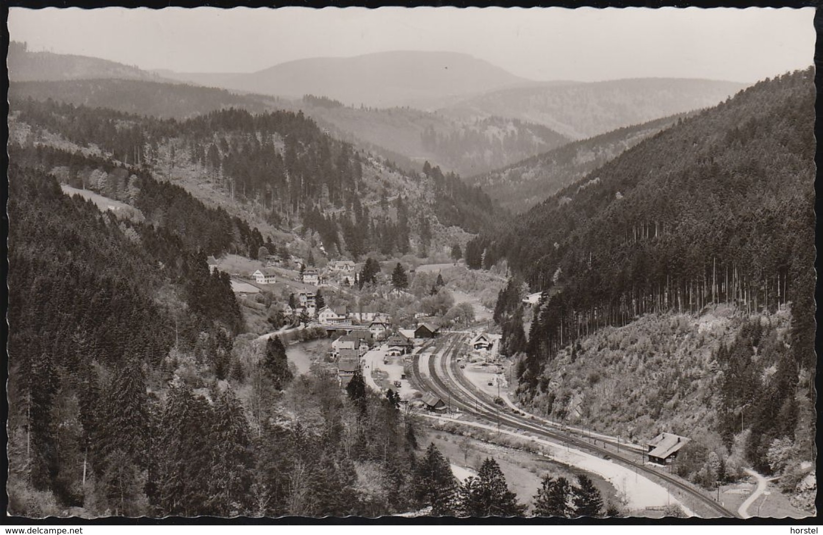 D-72270 Baiersbronn - Schönmünzach - Bahnhof - Railway - Baiersbronn