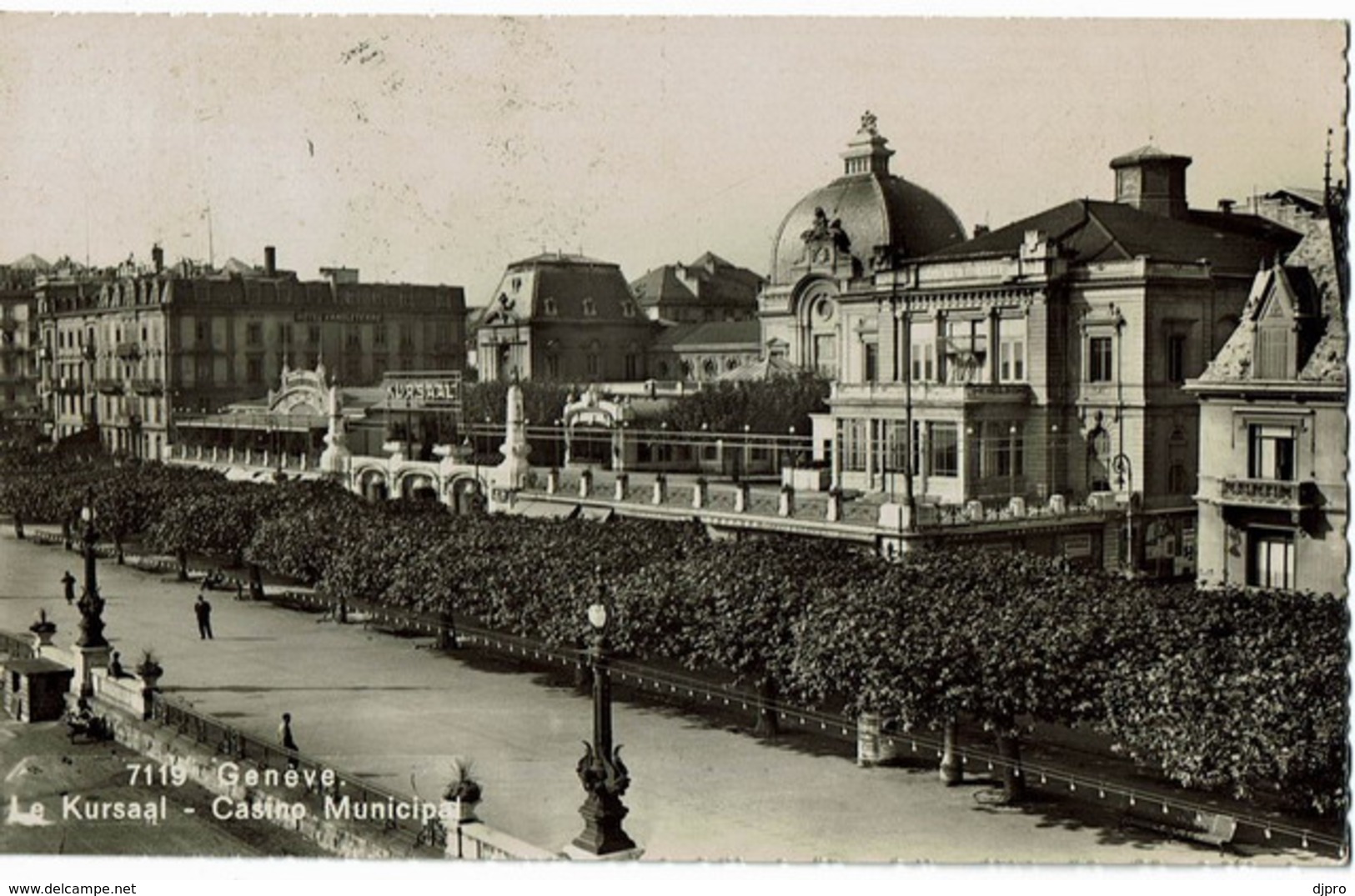 Genève 7119 Kursaal Casino Municipal - Genève