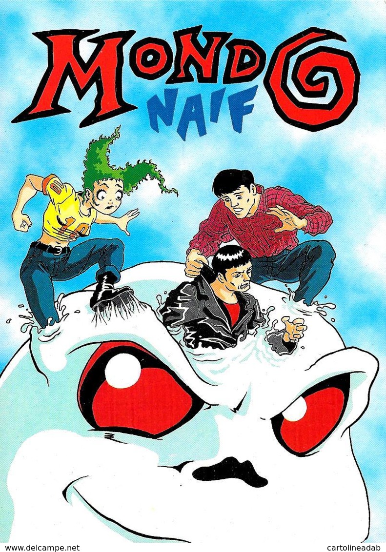 [MD3905] CPM - FUMETTI - MONDO NAIF - PERFETTA - NV - Fumetti