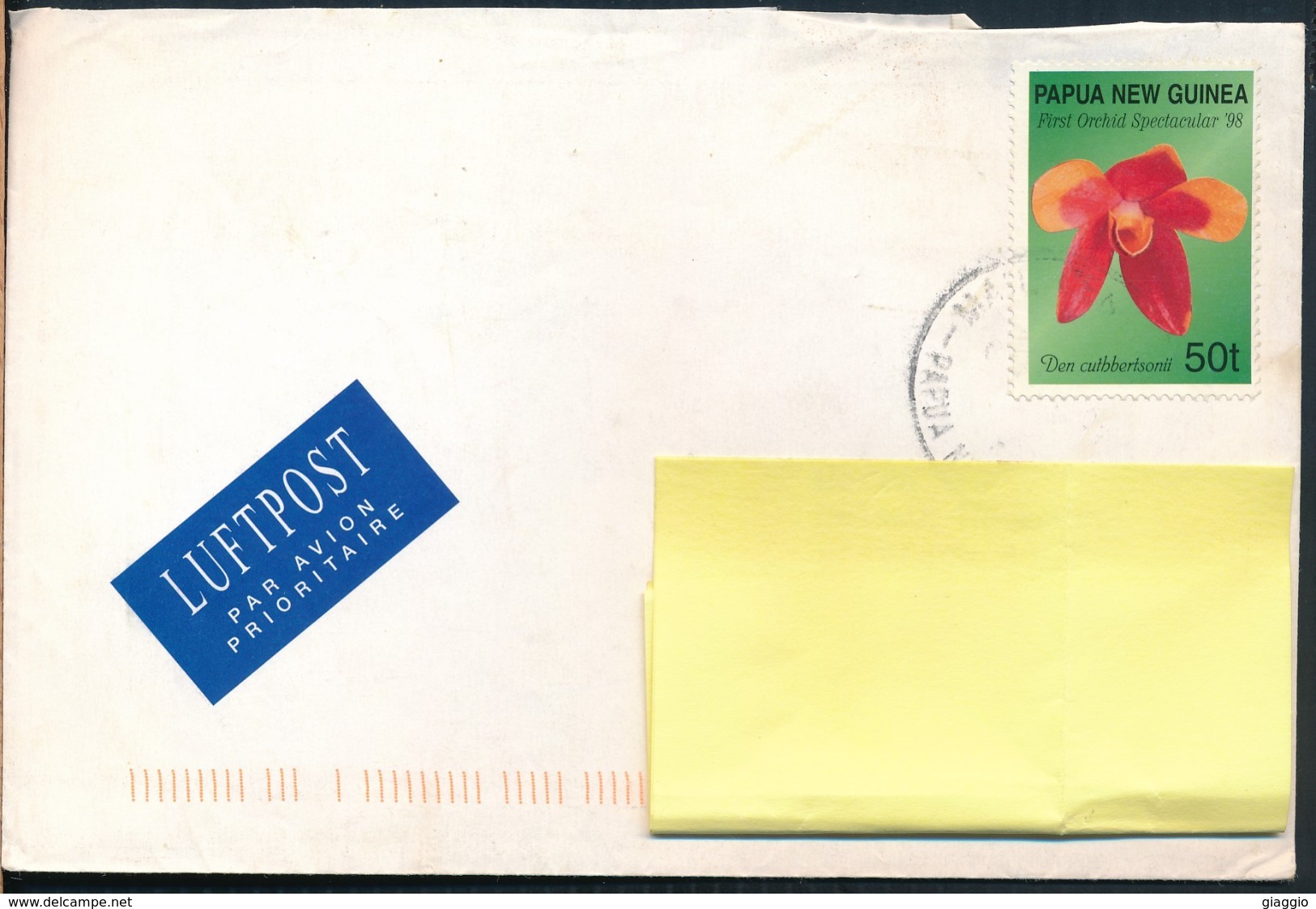 °°° POSTAL HISTORY PAPUA NEW GUINEA 1998 °°° - Papua Nuova Guinea