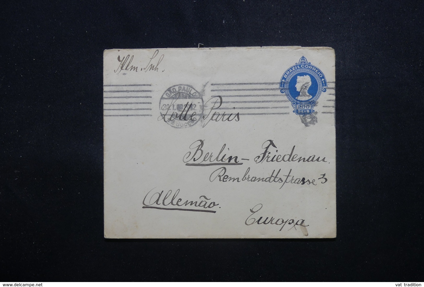 BRÉSIL - Entier Postal De Sao Paulo Pour L 'Allemagne - L 44063 - Entiers Postaux