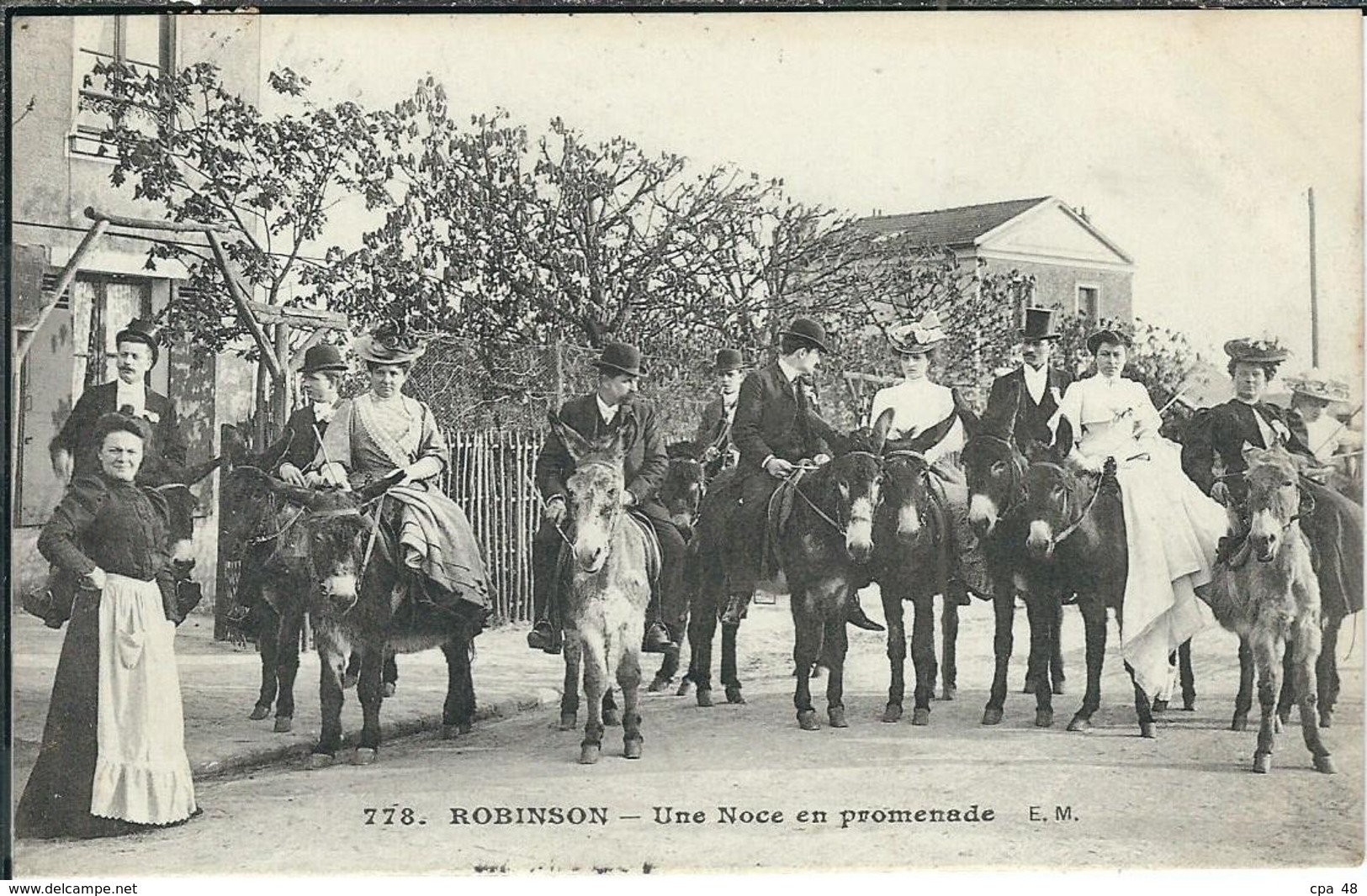 HAUTS DE SEINE : Robinson, Une Noce En Promenade - Altri & Non Classificati