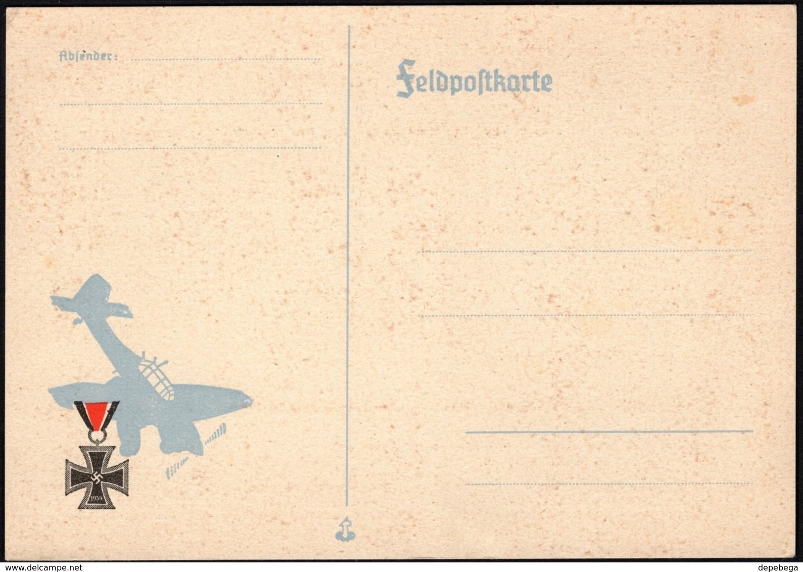 Germany - FELDPOSTKARTE. German Empire, Field Post Postcard 1939 - Lettres & Documents
