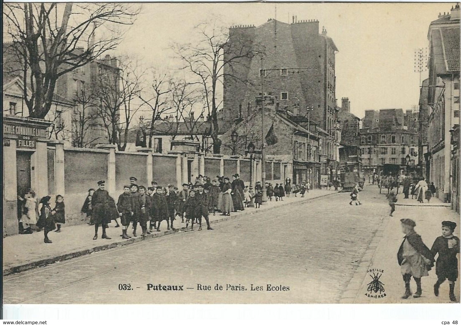 HAUTS DE SEINE : Puteaux, Rue De Paris, Les Ecoles - Puteaux