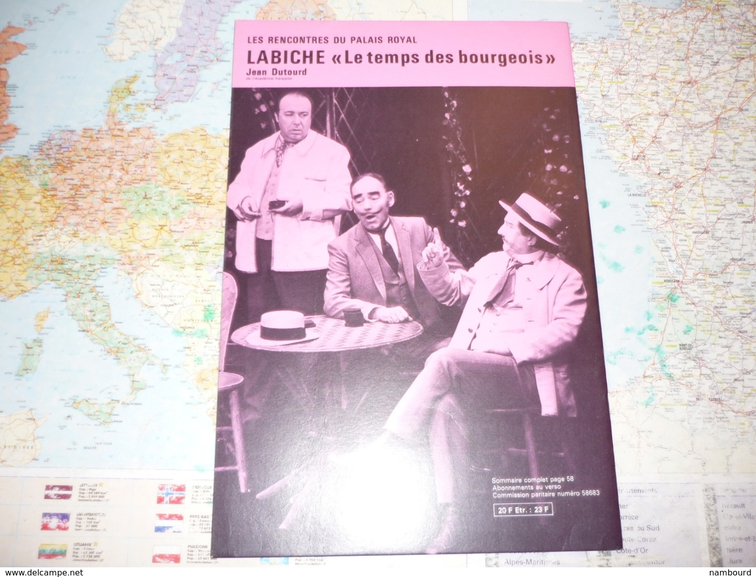 L'Avant-Scène Théâtre lot de 5 numéros du n°690 (15/05/1981) au n°694 (15/07/1981)