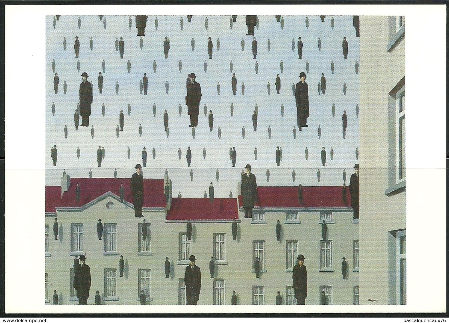 Carte Postale - Magritte - Golconde - TTBE - Non Voyagé - Pittura & Quadri
