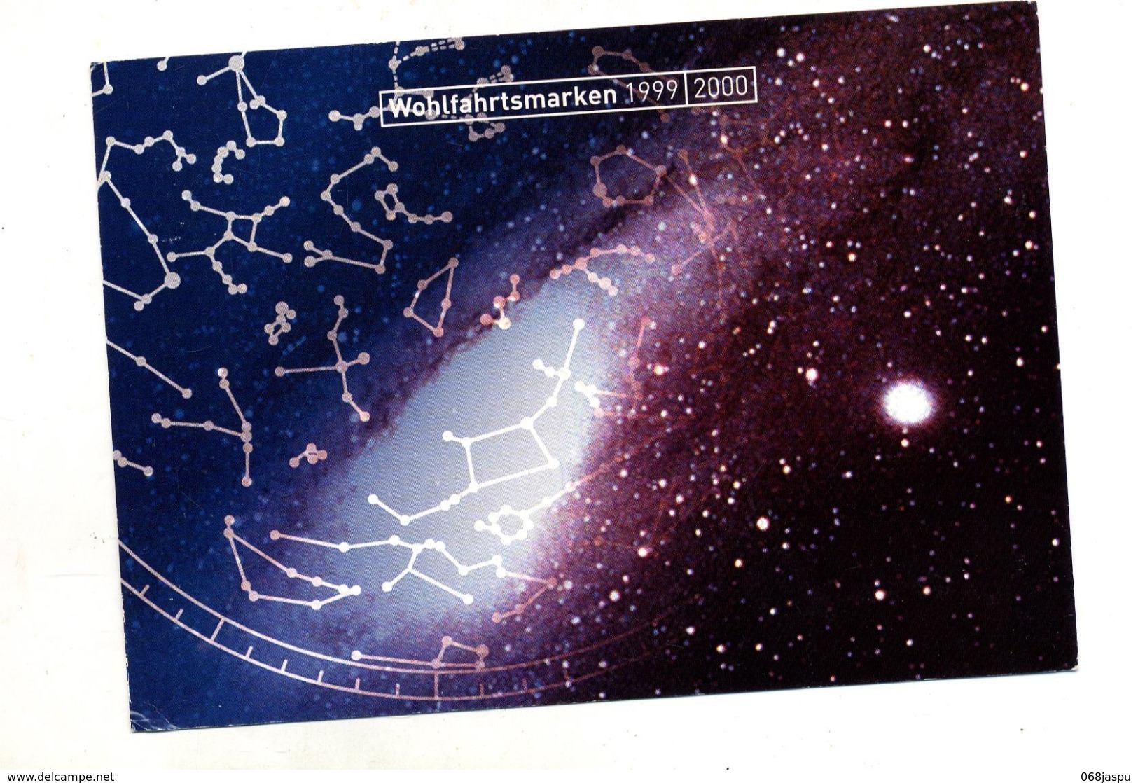 Carte Andromeda Flamme Television Sur Distributeur - Astronomie