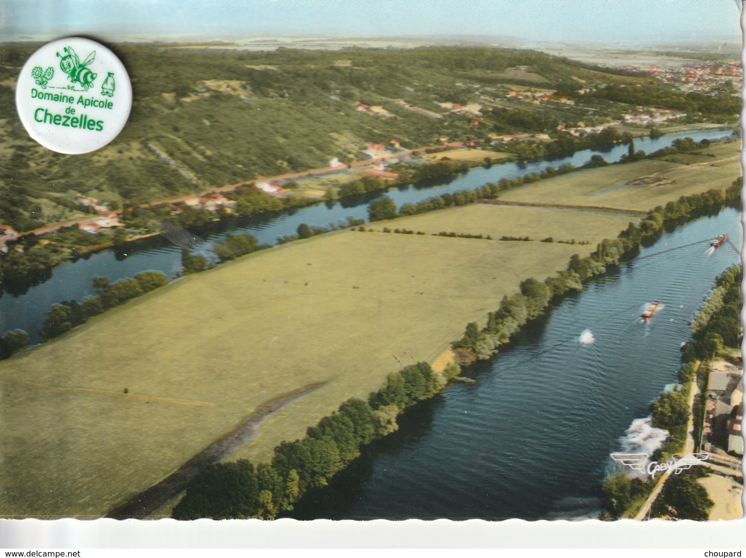 78 - Très Belle Carte Postale Semi Moderne Dentelée De  LIMAY ET MANTES    Vue Aérienne - Limay