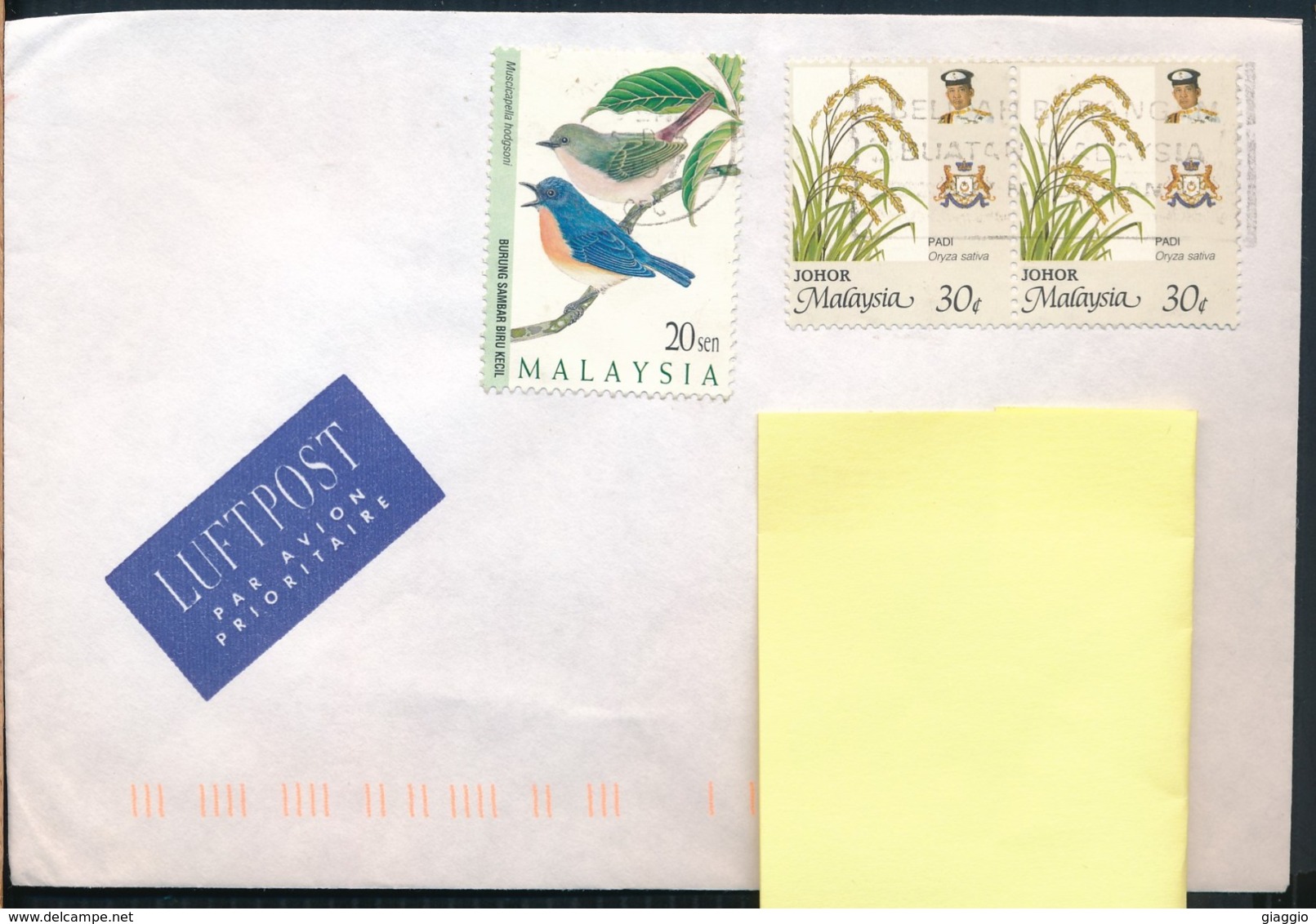 °°° POSTAL HISTORY MALAYSIA 1997 °°° - Malesia (1964-...)