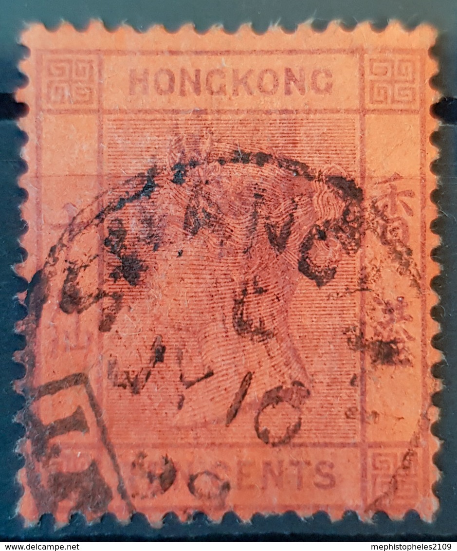 HONGKONG 1891 - Canceled - Sc# 44 - 10c - Usados