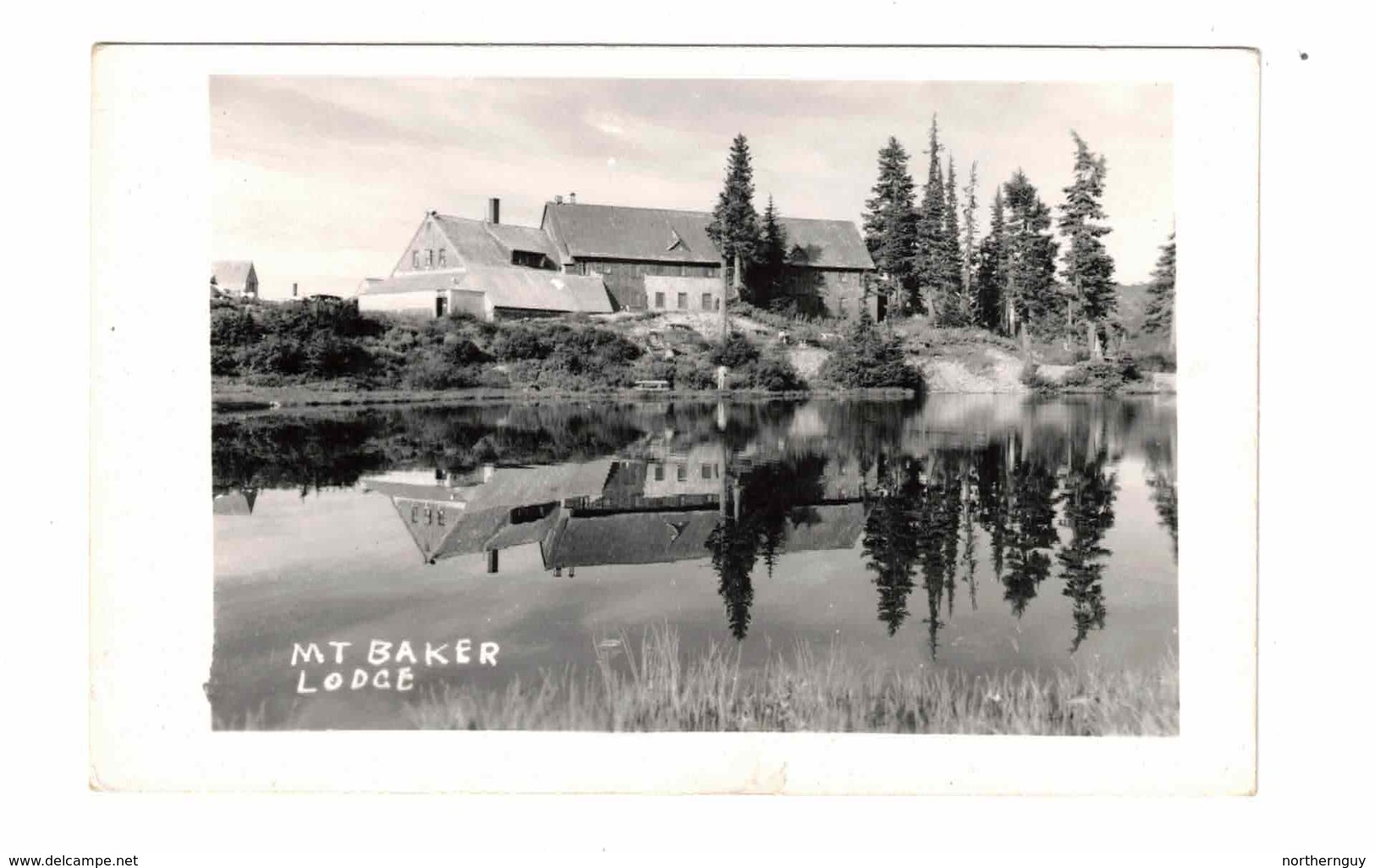 KELOWNA, British Columbia, Canada, Mt. Baker Lodge, Okonagan?, Canadian Rockies, 1950's? RPPC - Kelowna