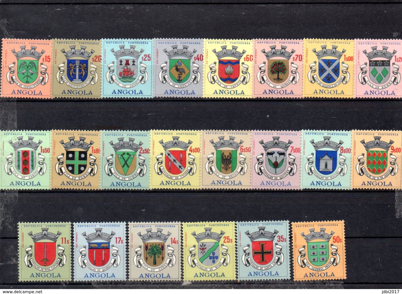 Angola Nº 468-89 Escudos, Serie Completa En Nuevo 26 € - Angola