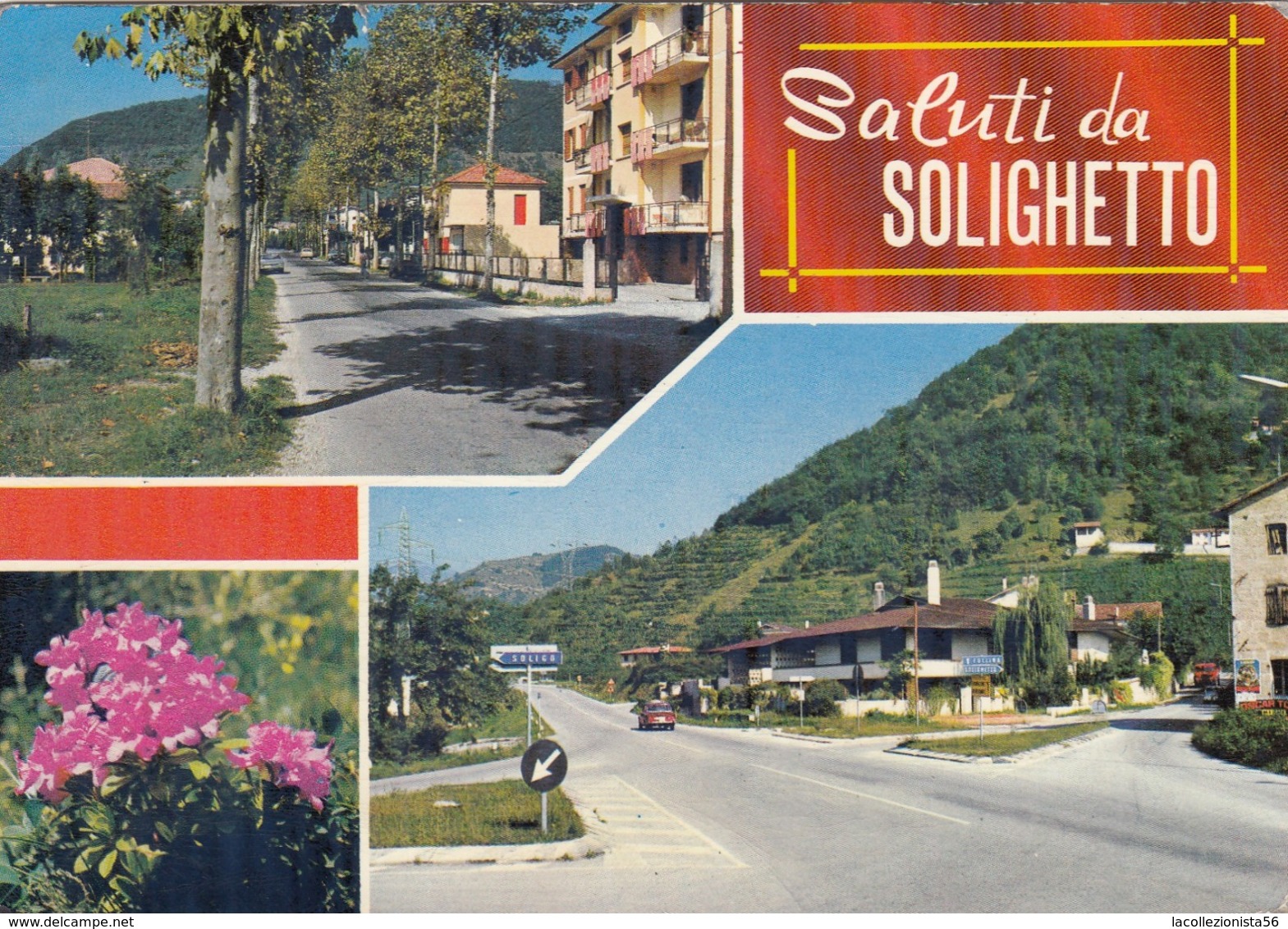 9570-SALUTI DA SOLIGHETTO(TREVISO)-FG - Gruss Aus.../ Gruesse Aus...