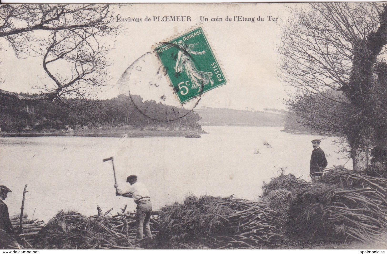 [56] Morbihan > Ploemeur Un Coin De L’étang Du Ter RECHERCHE RARE - Plömeur