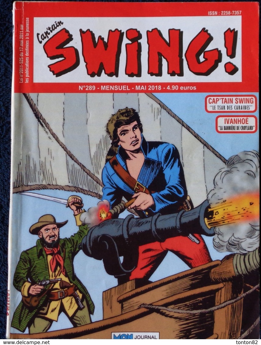 Cap'tain Swing ! - Mensuel - N° 289 - Mon Journal - ( 05 - 2018 ) . - Mon Journal