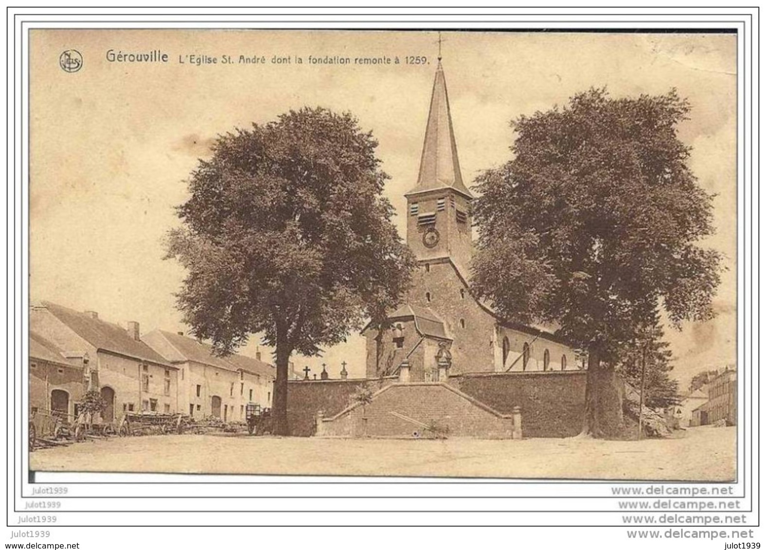 GEROUVILLE ..--  Eglise Saint - André . - Meix-devant-Virton