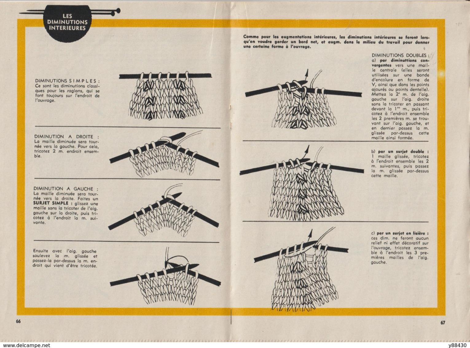 Catalogue De Patrons Pour MODES DE PARIS - Année 1968 - LE LIVRE DU TRICOT - 32 Pages  - 3 Photos - Cartamodelli