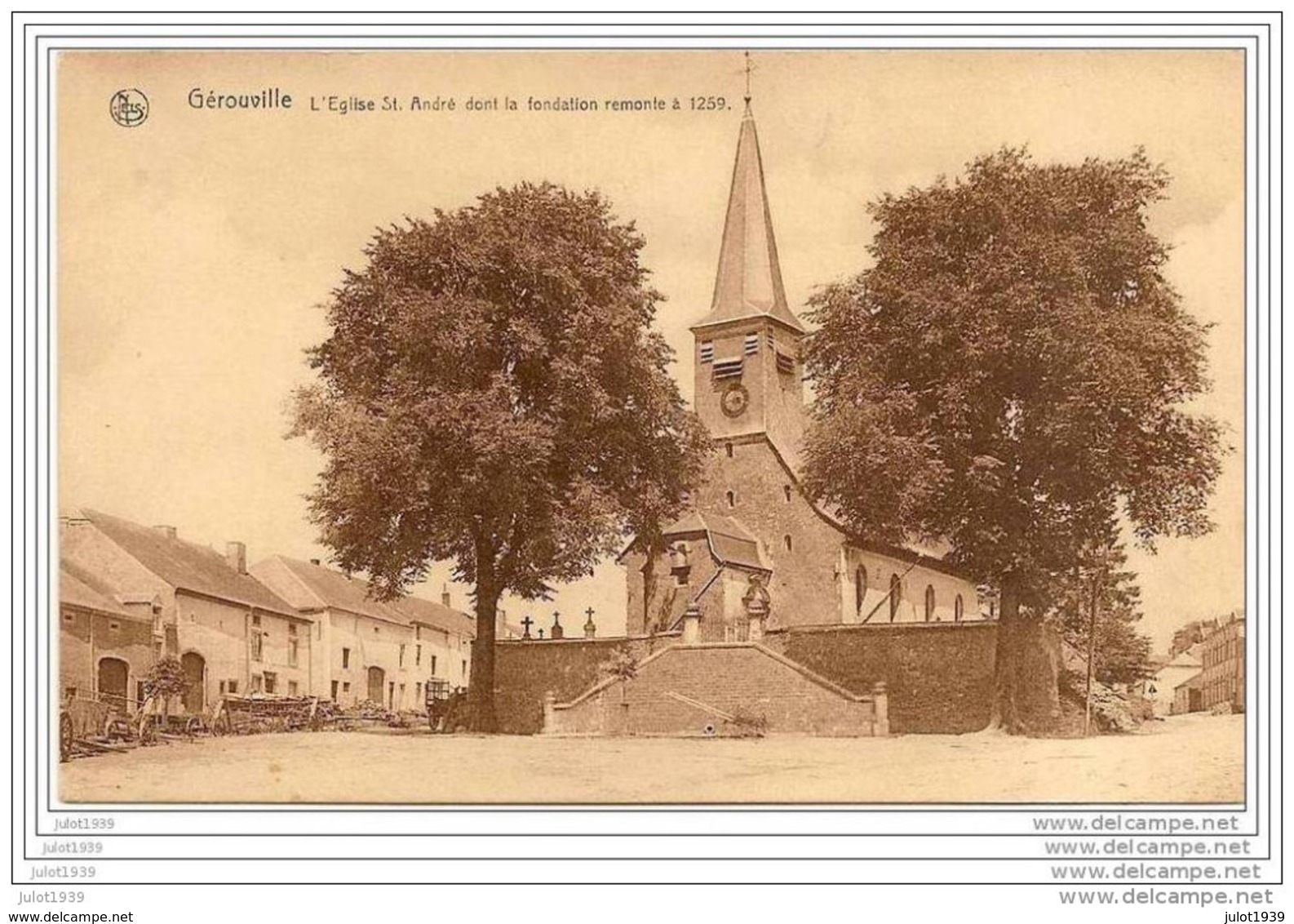 GEROUVILLE ..--  L' Eglise SAINT - ANDRE . - Meix-devant-Virton