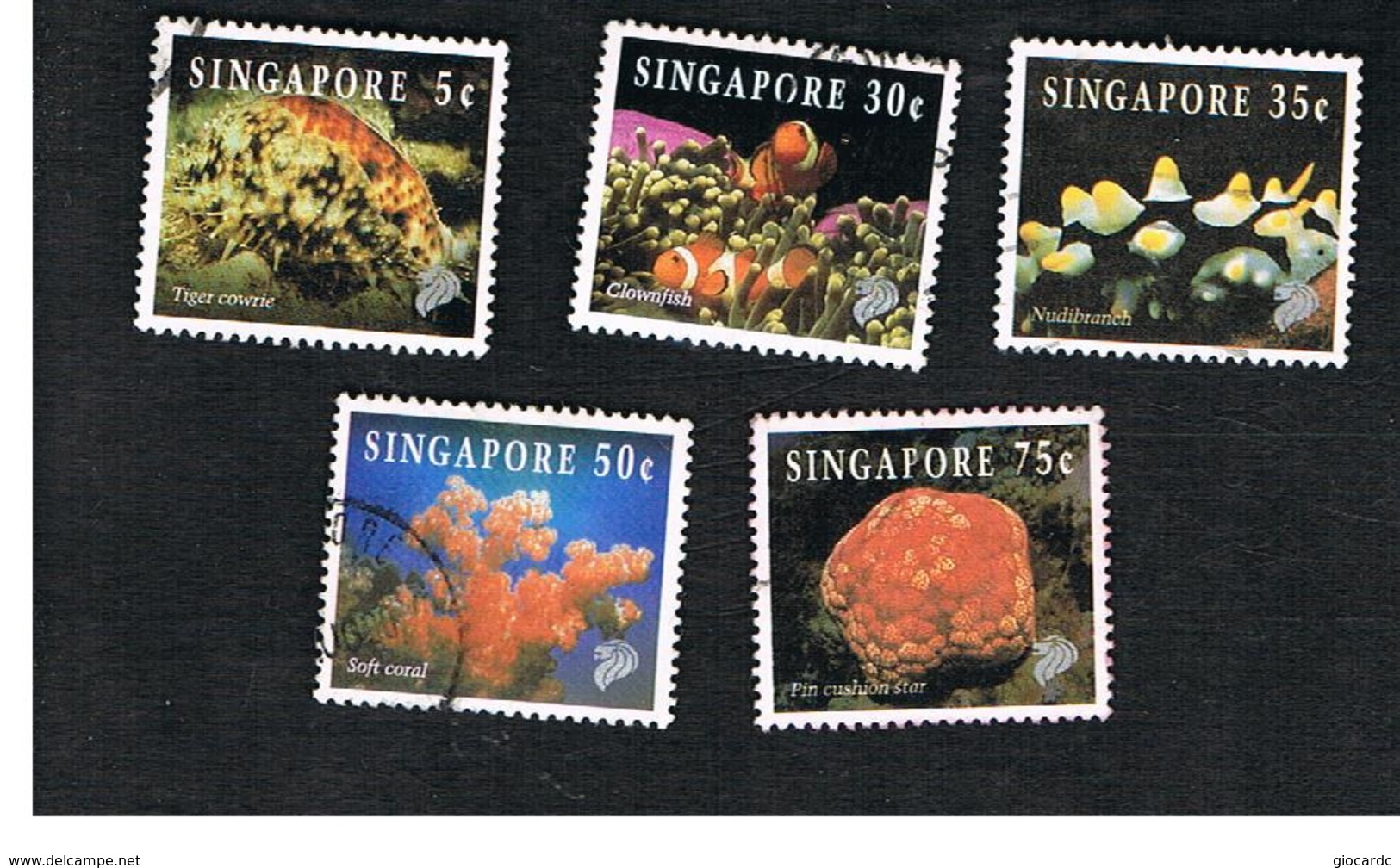 SINGAPORE   -  SG 742.749  -    1994  REEF-LIFE     -  USED ° - Singapore (1959-...)