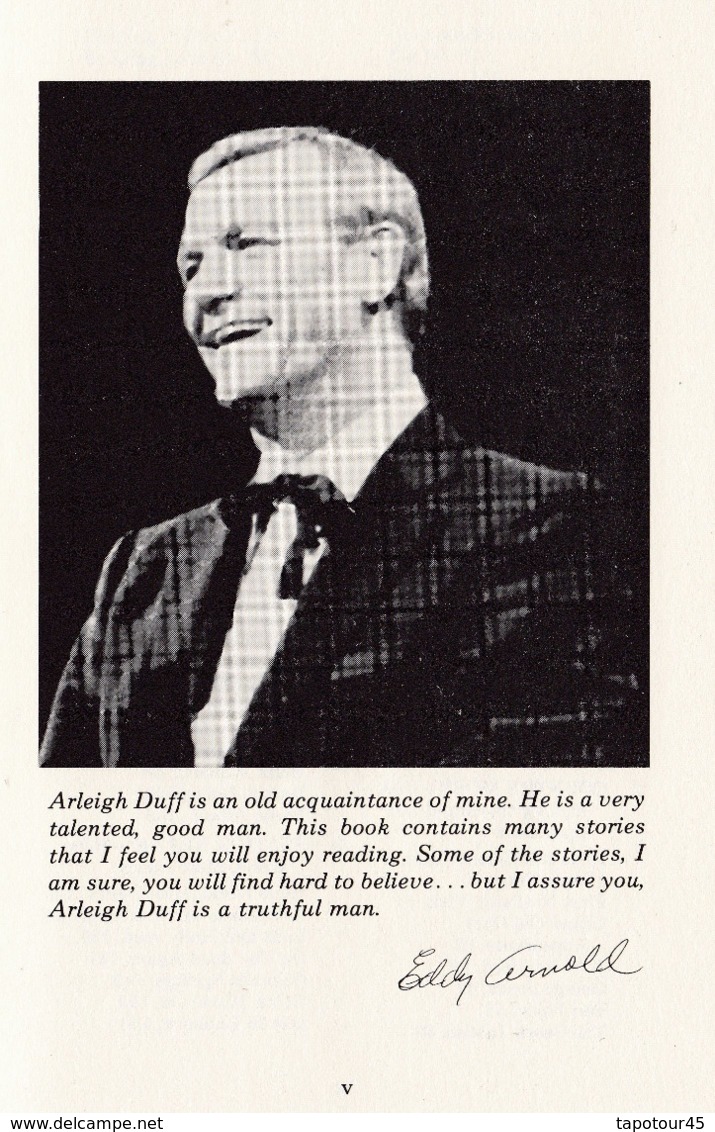 C 5) Livre, Revues >  Jazz, Rock, Country >  "Country Music To Nashville" Arleigh Duff (Dédicacé)  (+- 190 Pages) - 1950-Heute