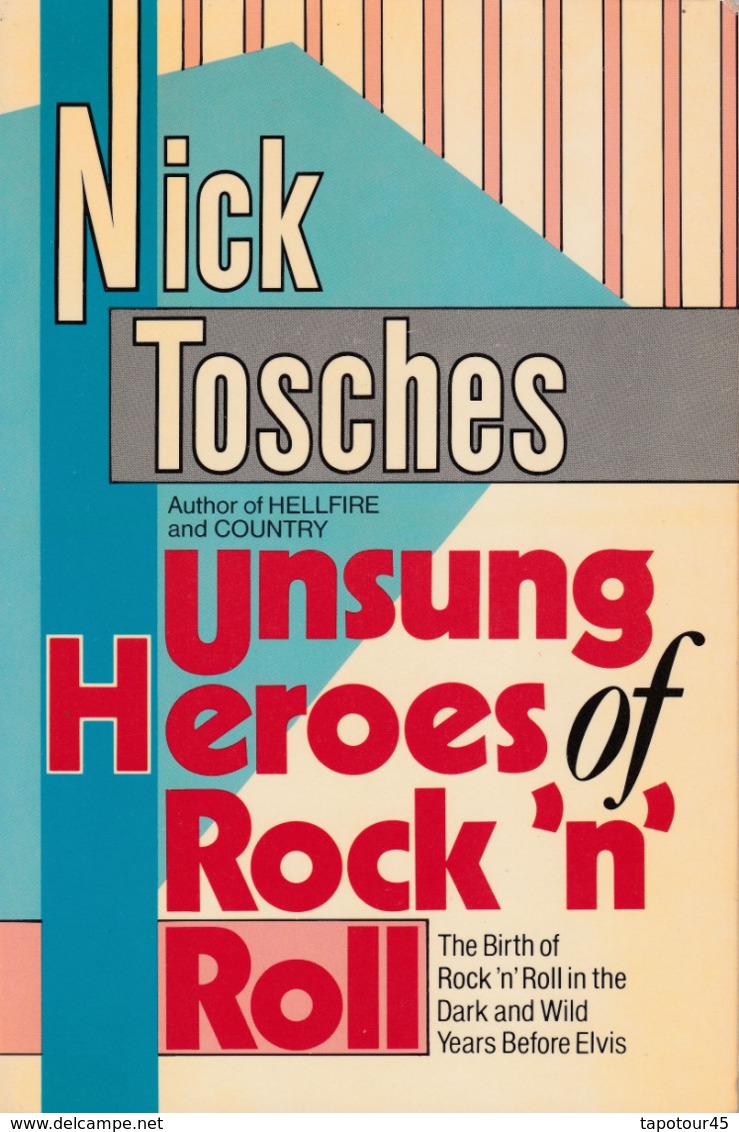 C 5) Livre, Revues >  Jazz, Rock, Country >  "Rock'N' Roll" Nick Tosches (+- 240 Pages) - 1950-Maintenant