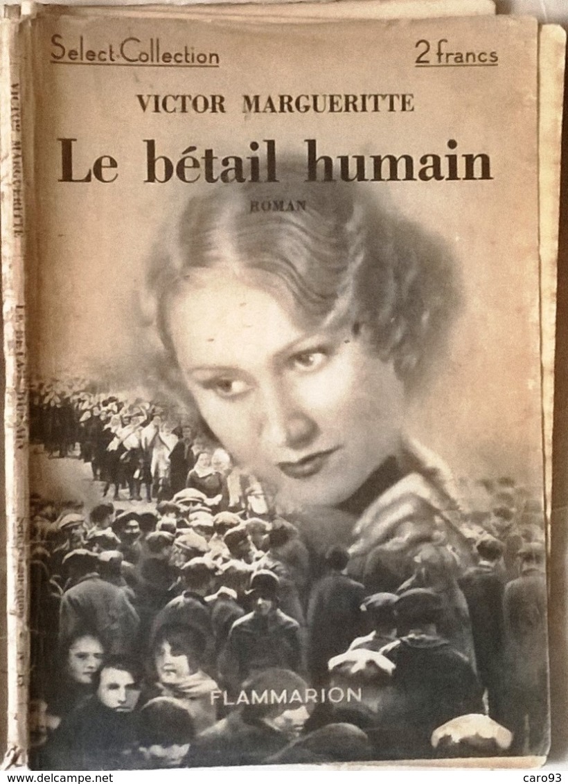 Le Bétail Humain Select Collection Flammarion - Other & Unclassified