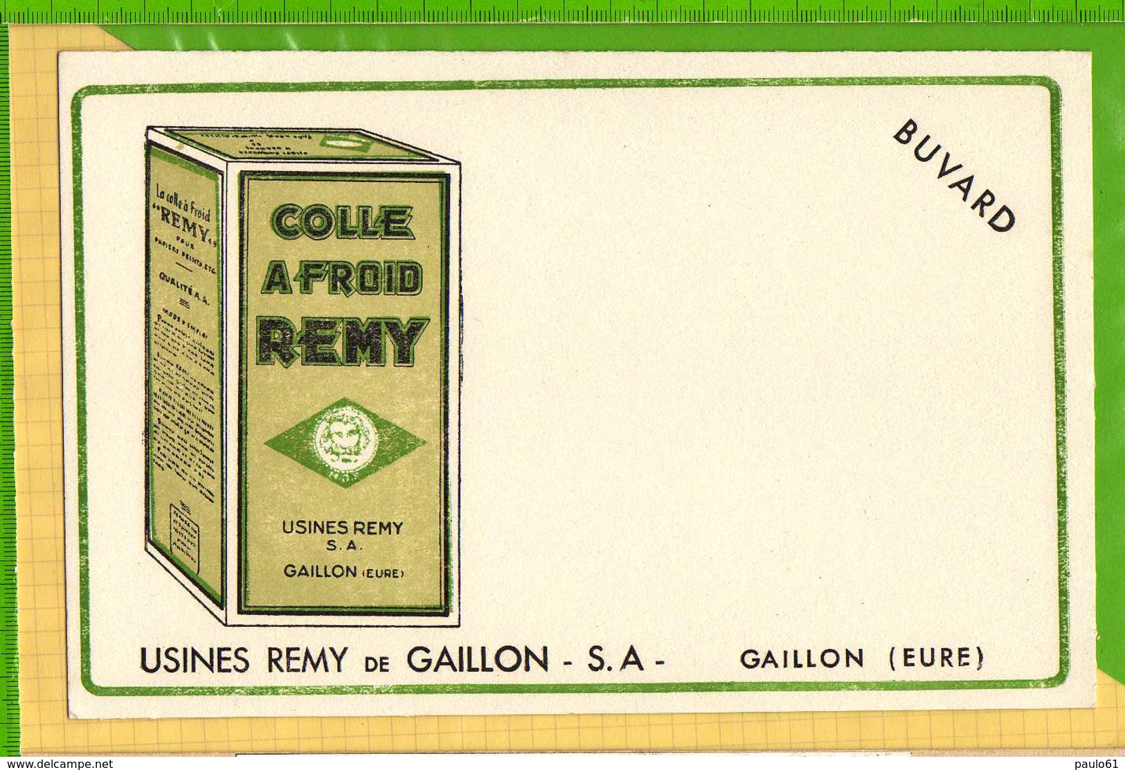 2 Buvards & Blotting Paper : Amidon Et Colle REMY - Perfume & Beauty