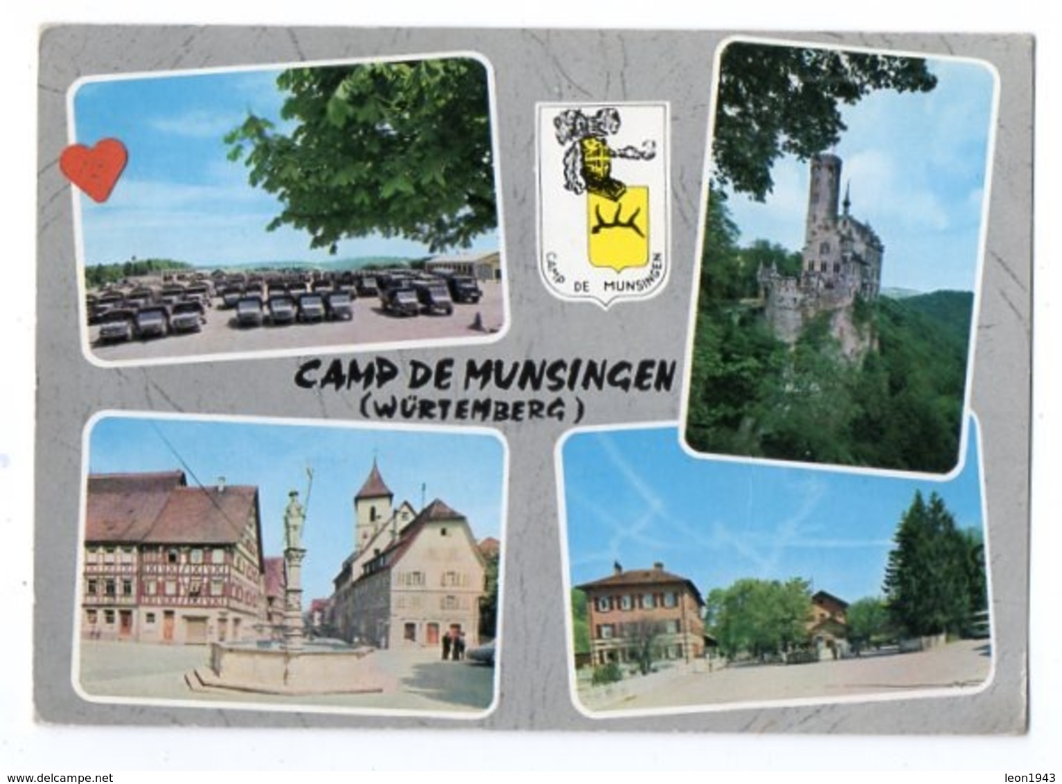 03052-LE-ALLEMAGNE-CAMP DE MUNSINGEN (WÜRTEMBERG)-------------multivues - Münsingen
