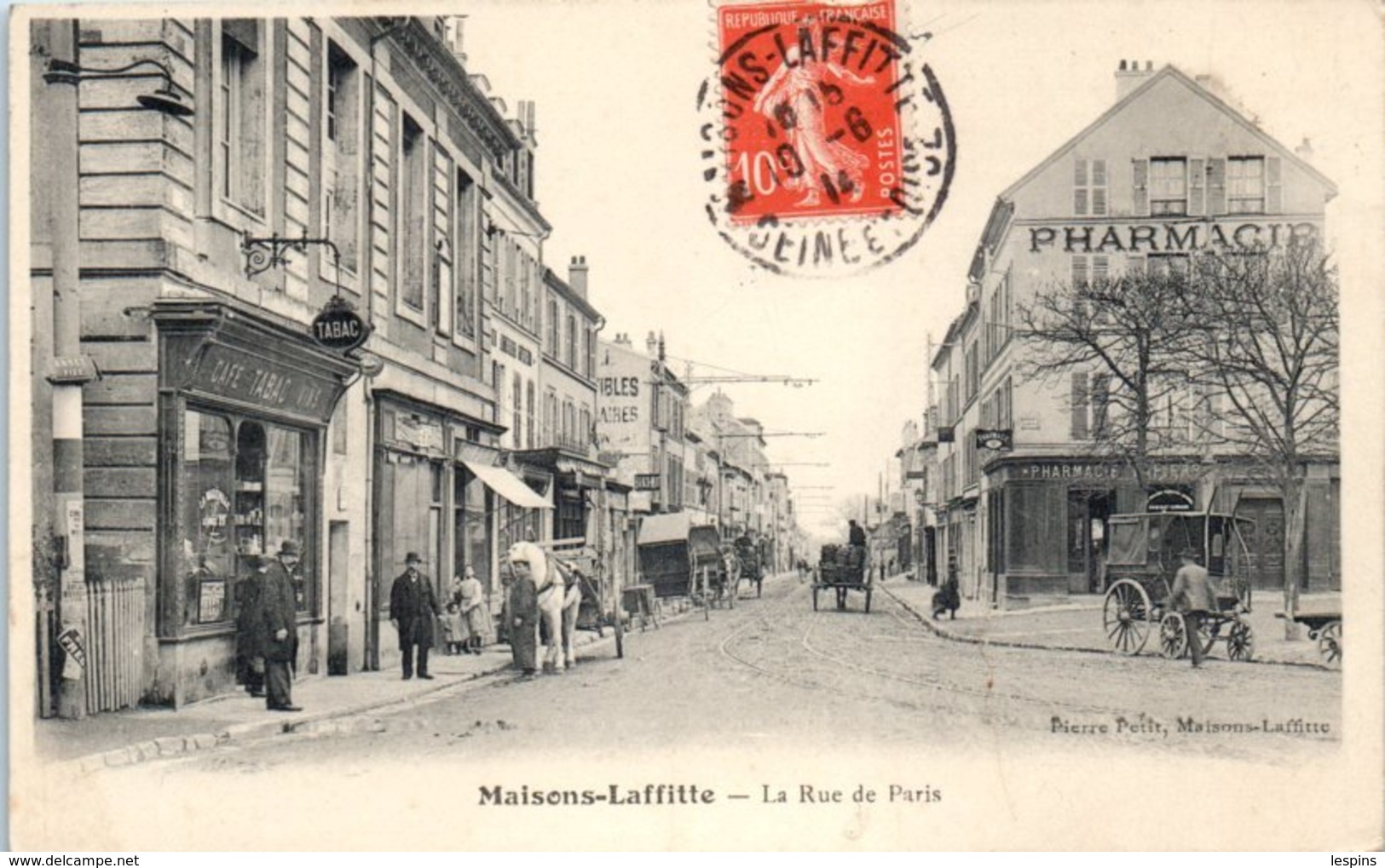 78 - MAISON LAFFITTE --  La Rue De Paris - Maisons-Laffitte