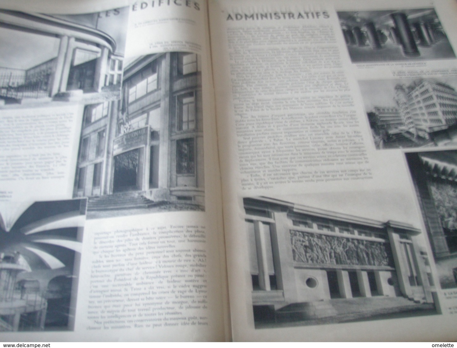 MIROIR/ ARCHITECTURE NOUVELLE /HABITATIONS /COMMERCE /INDUSTRIE /ADMINISTRATION /EGLISES - 1900 - 1949