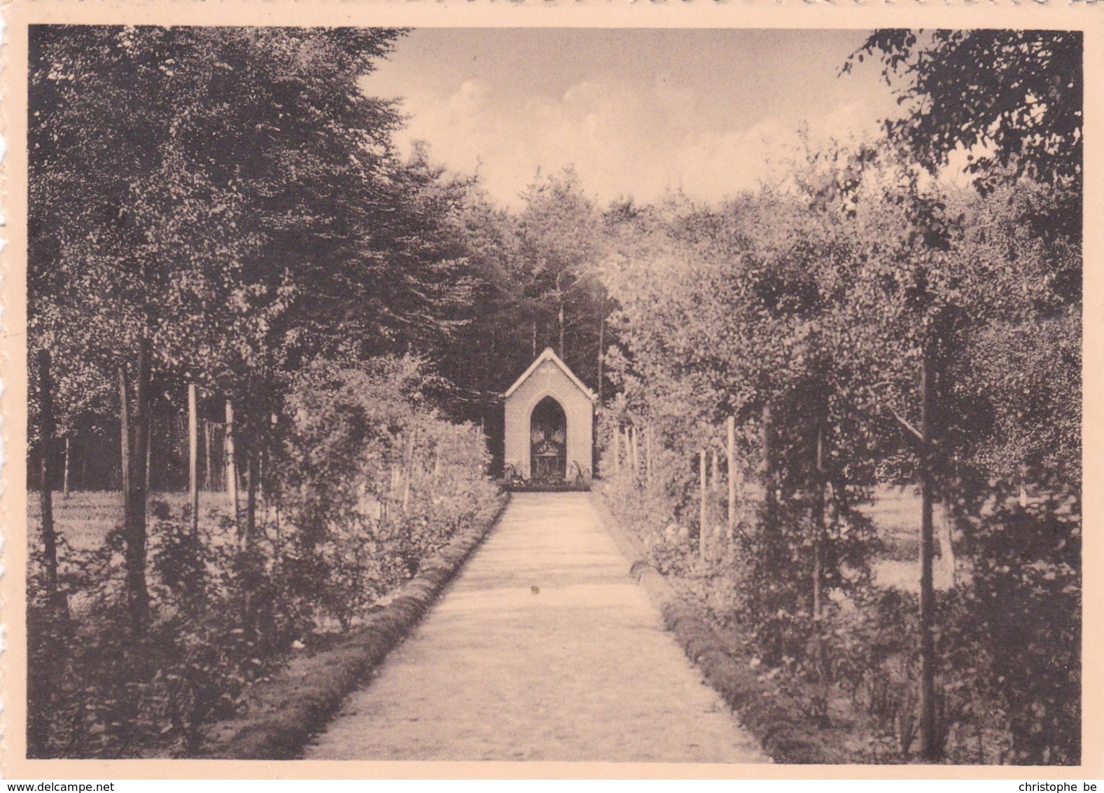 Essen, Sint Michaël Gesticht, Dreef Naar De H Hart Kapel (pk61779) - Essen