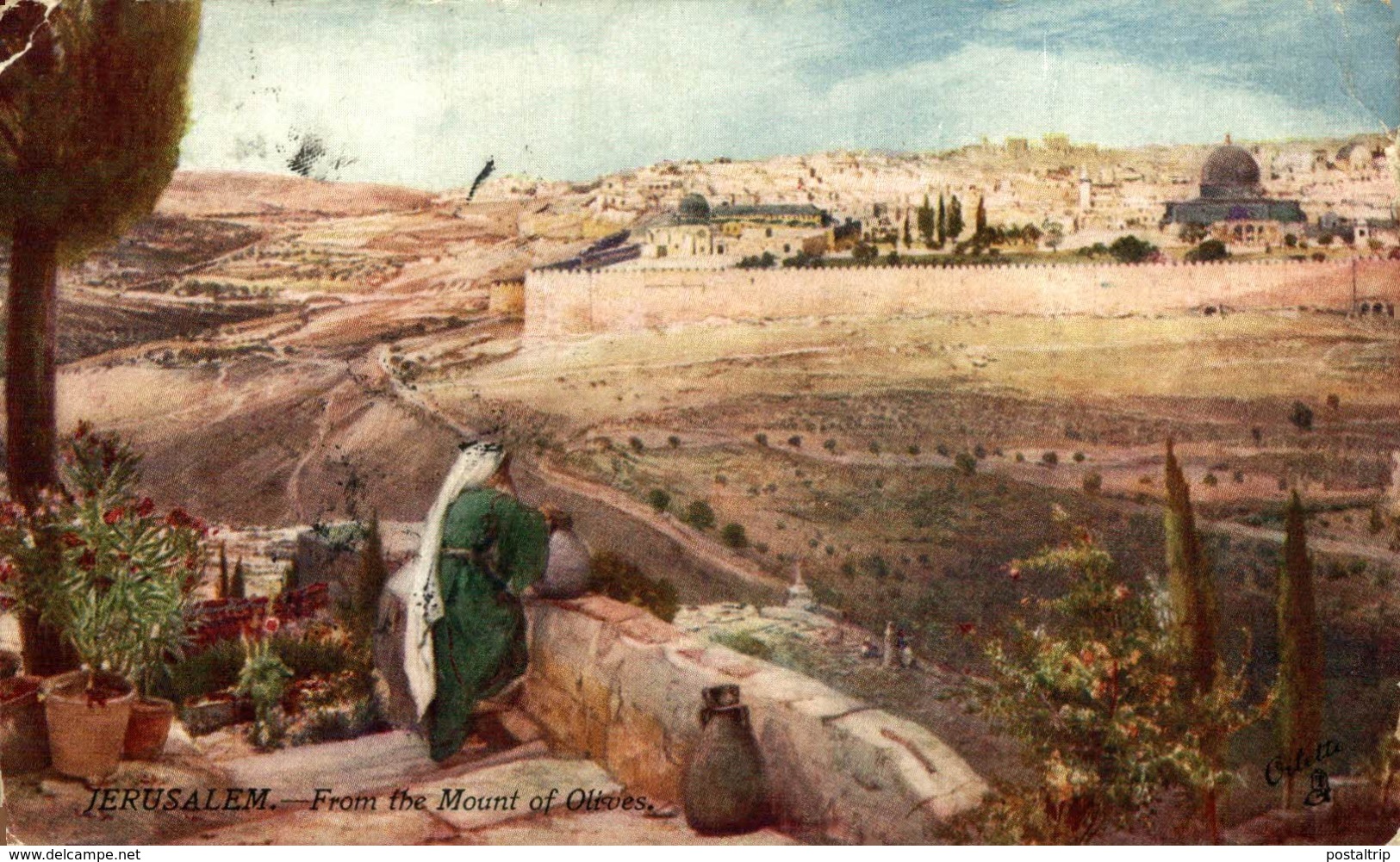 ISRAEL JERUSALEM FROM THE MOUNT OF OLLVES - Israel