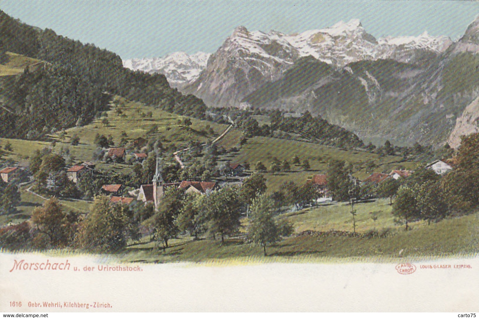 Suisse - Morschach Und Der Uriothstock - Morschach