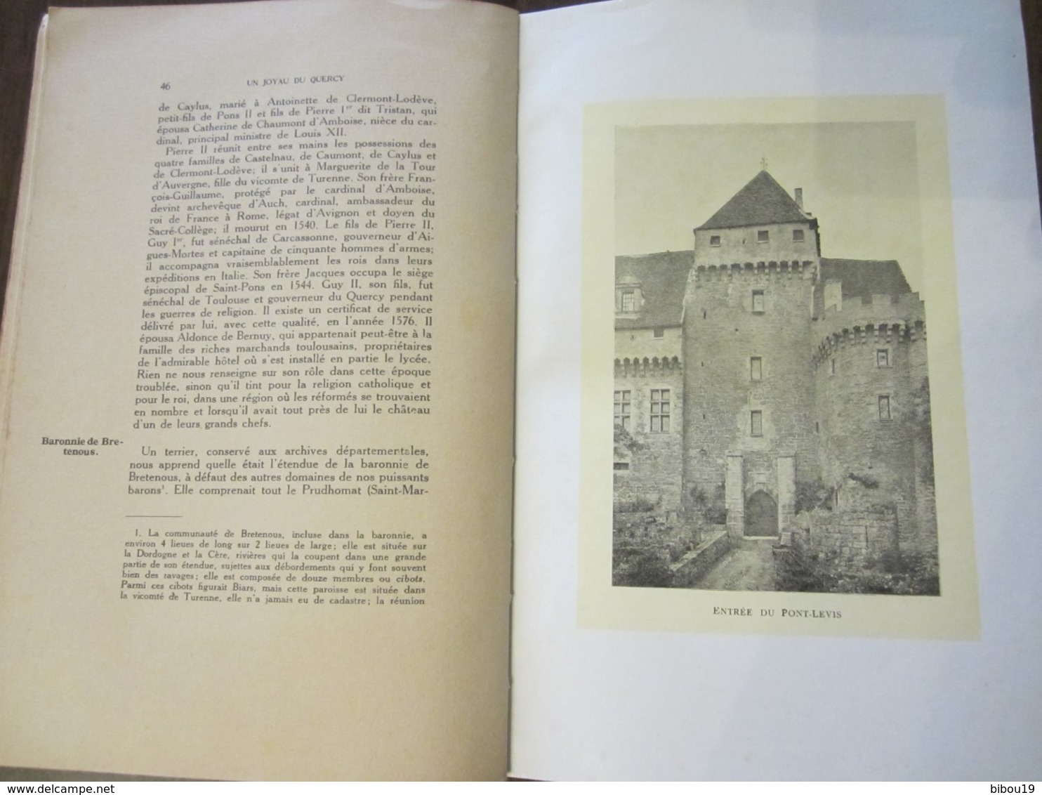 UN JOYAU DU QUERCY CASTELNAU DE BRETENOUX HENRI RAMET 1932 - 1901-1940