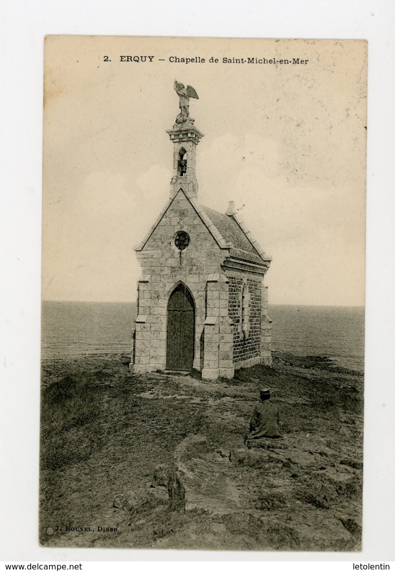 CPA: 22 - ERQUY - CHAPELLE DE SAINT-MICHEL-EN-MER - - Erquy