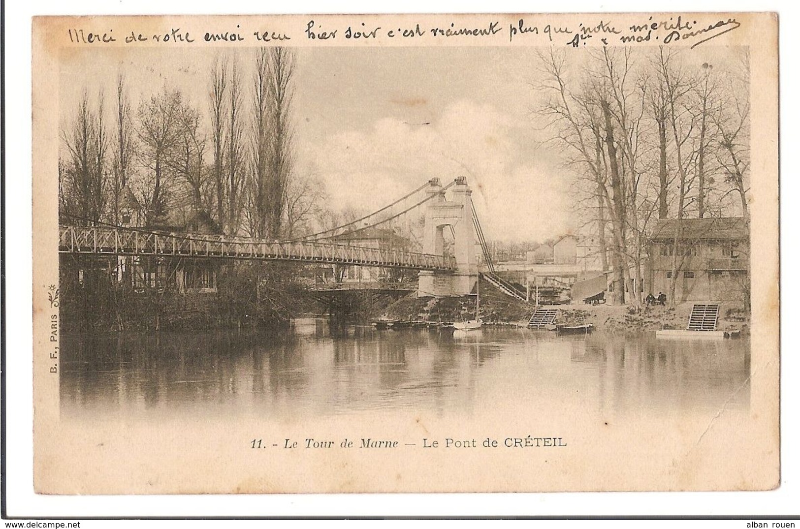 94 000 - Le Tour De Marne - Le Pont De CRETEIL (PIONNIERE) - Creteil