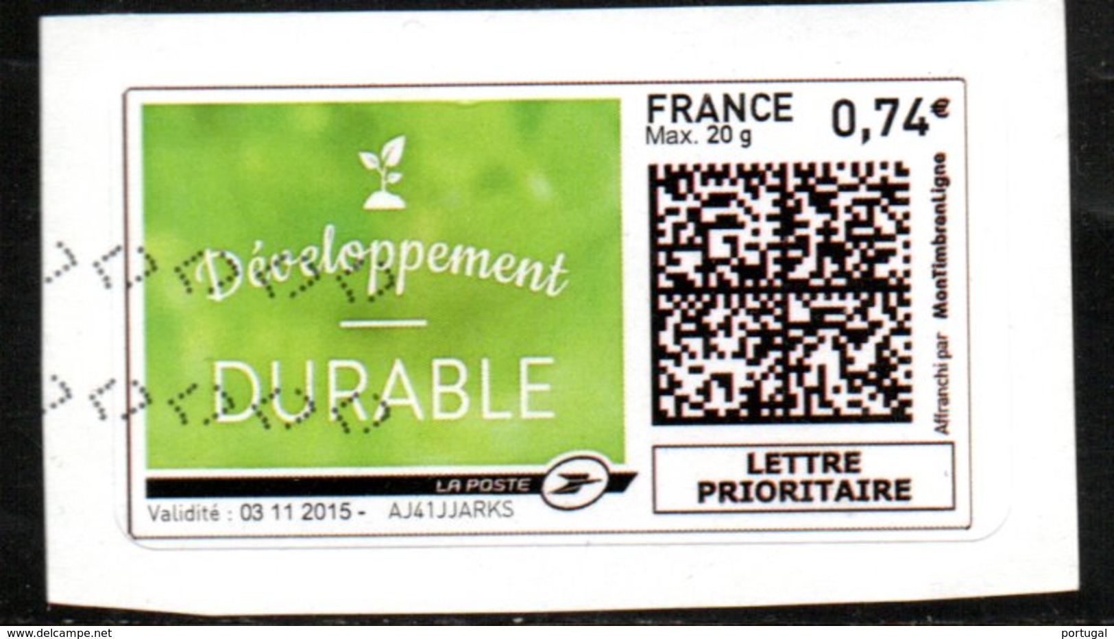 Montimbrenligne Lettre Prioritaire Monde 20 Gr "france" - Timbres à Imprimer (Montimbrenligne)