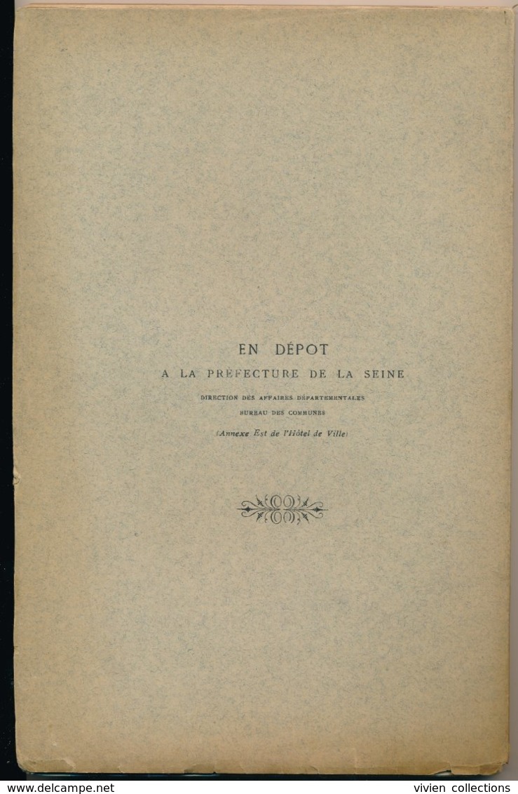 Chatillon (92 Hauts De Seine) Notice Historique - Montevrain 1901 - Etat Des Communes à La Fin Du XIXeme Siècle - 1901-1940