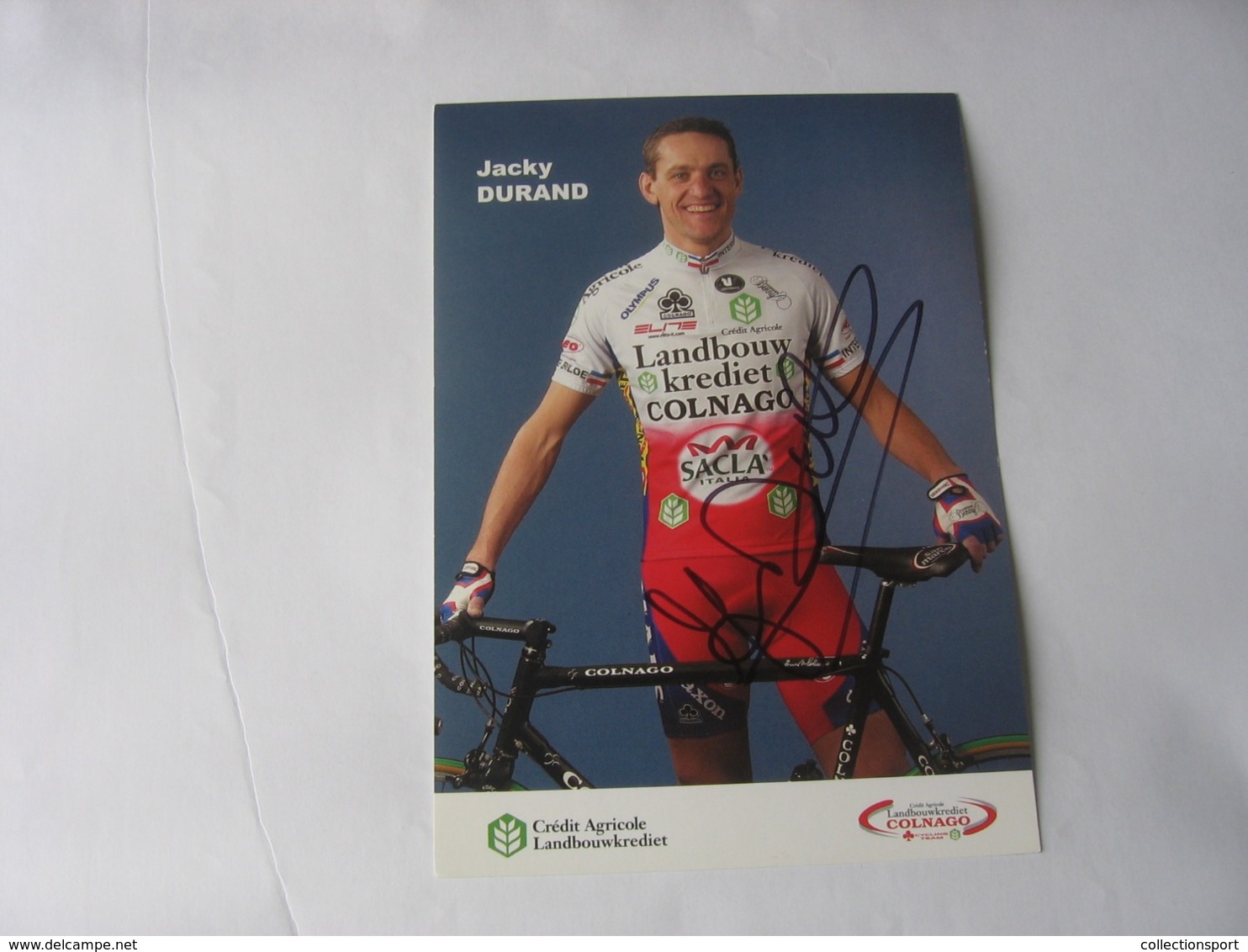 Cyclisme - Autographe - Carte Signée Jacky Durand - Cyclisme