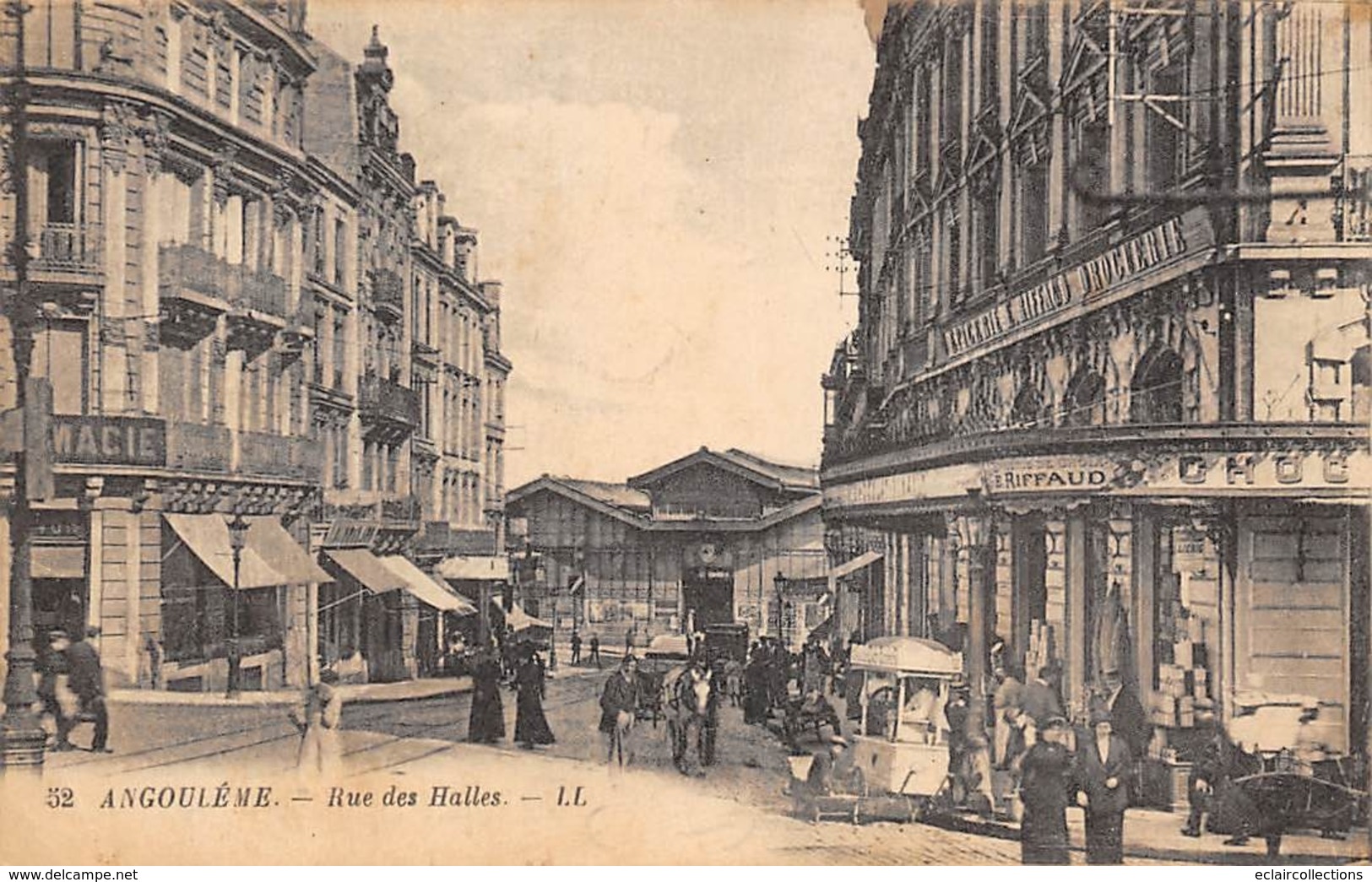 Thème  Métiers .    Marchand De Glace Ambulant .    16   Angoulême    (voir Scan) - Otros & Sin Clasificación