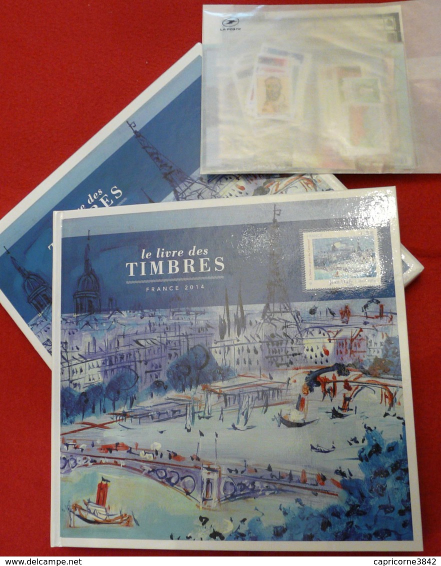 2014 - LE LIVRE DES TIMBRES Dans Son étui Avec Timbres Et Blocs Neufs De L'année Cote  180€ Env. (faciale 75,12€) - 2010-2019