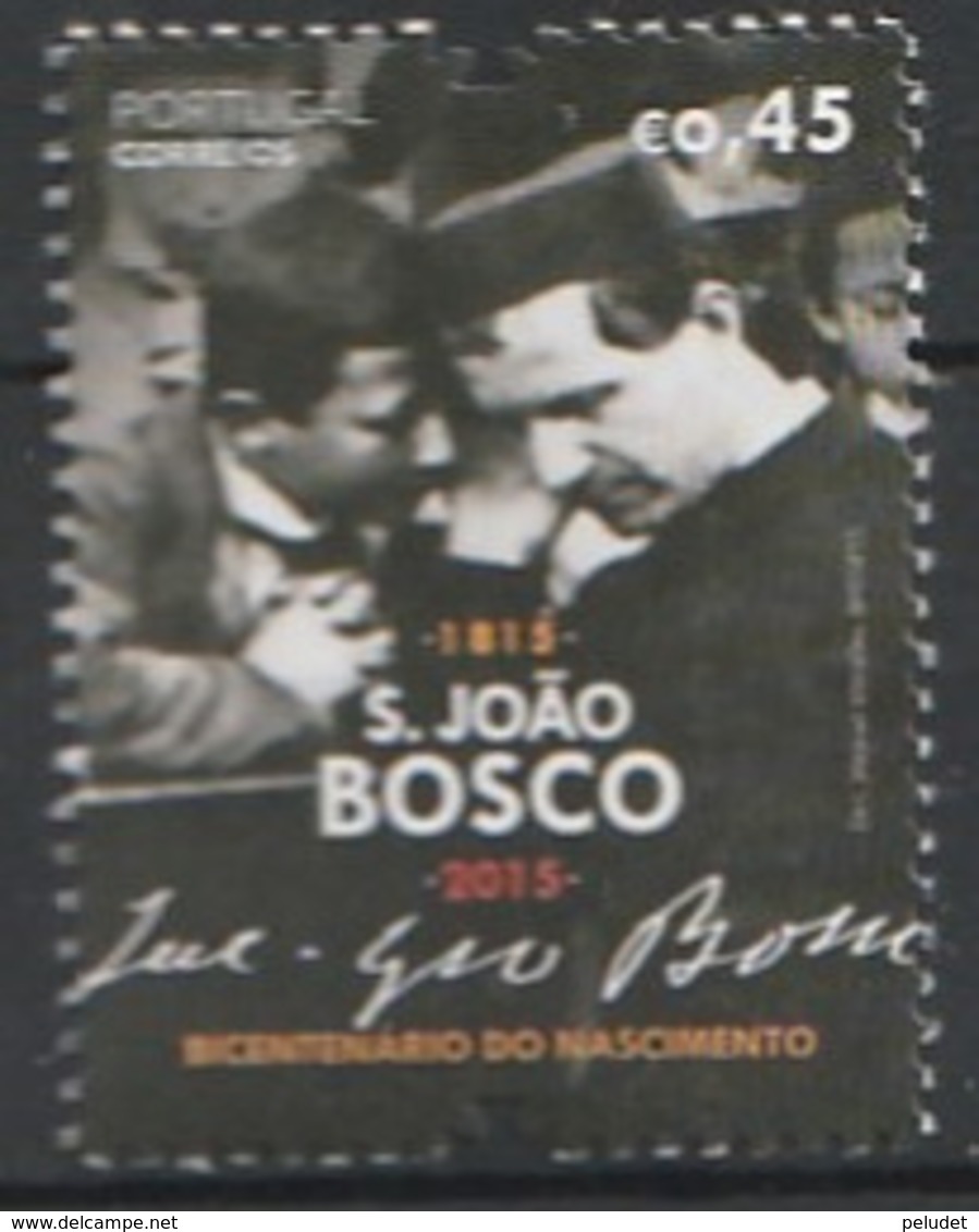 PORTUGAL 2015, Don Bosco 1v  Mnh - Nuevos