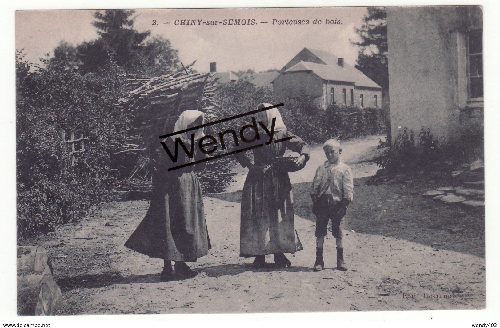 Chiny-sur-Semois (porteuses De Bois)  Rare - Virton