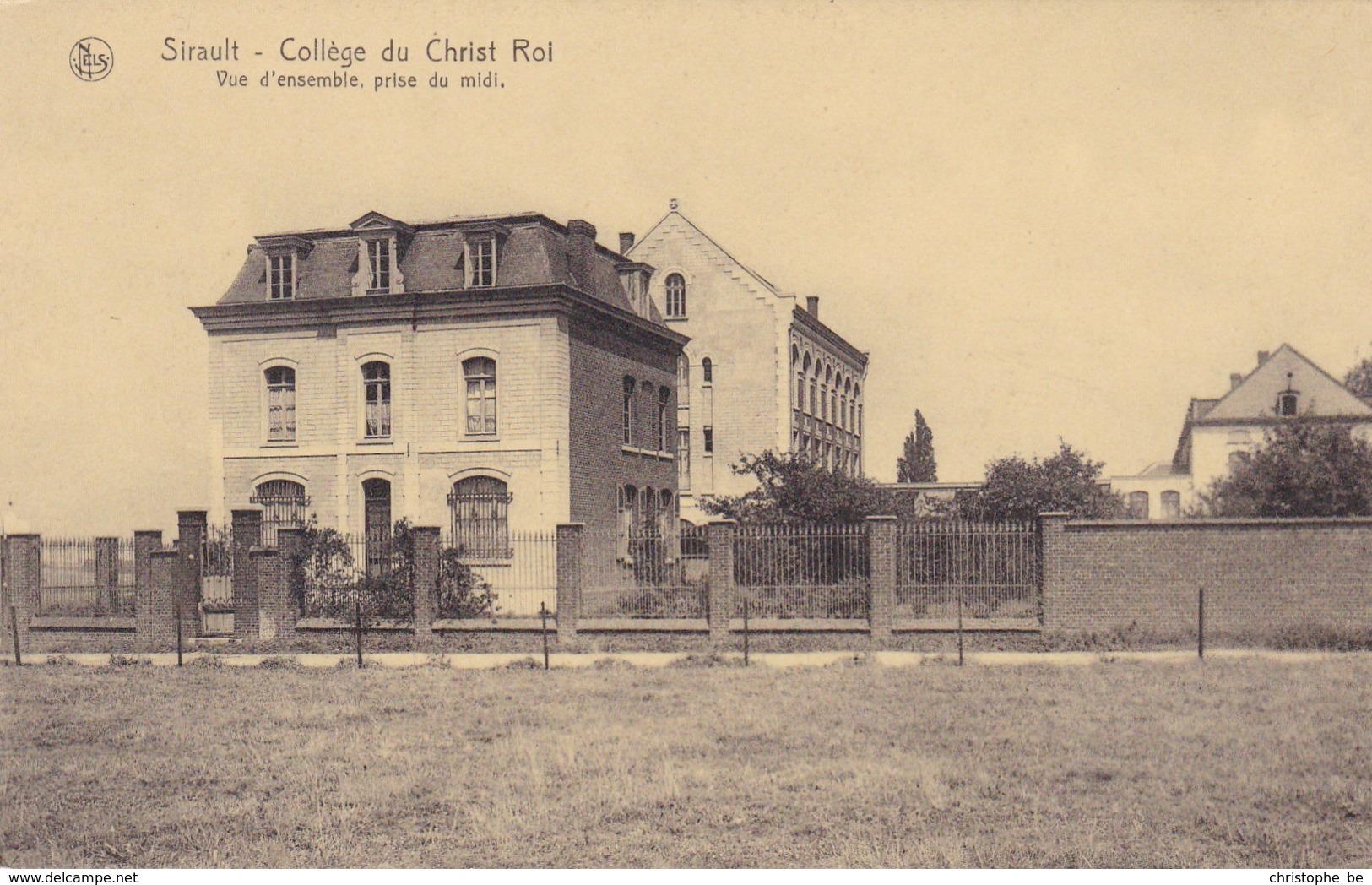 Sirault, Collège Du Christ Roi, Vue D'ensemble Prise Du Midi (pk61825) - Saint-Ghislain