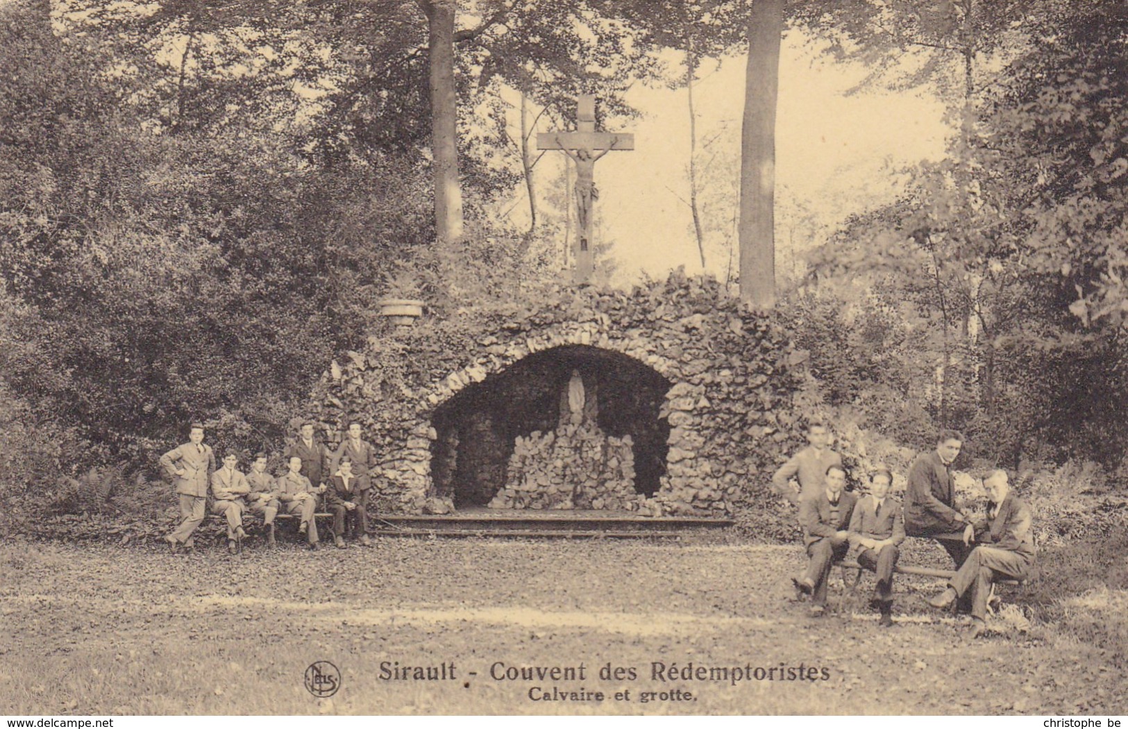Sirault, Couvent Des Rédemptoristes, Calvaire Et Grotte (pk61826) - Saint-Ghislain