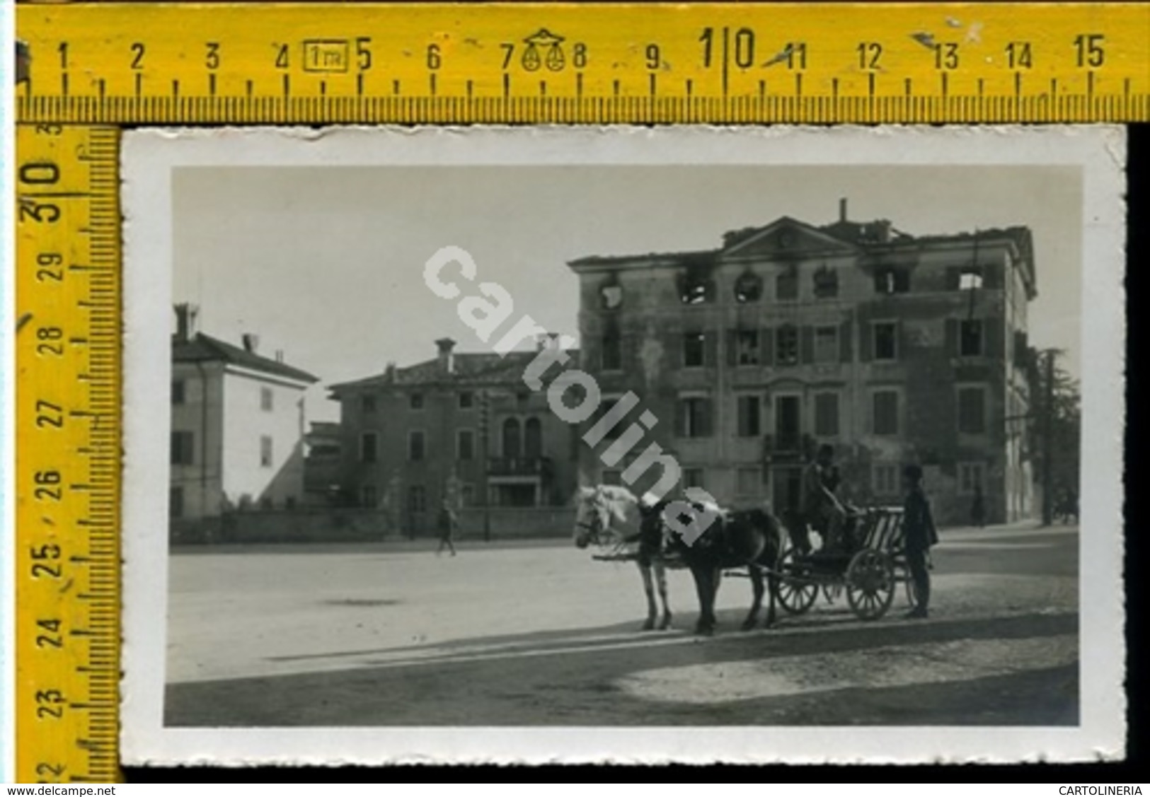 Udine Citta Casa Capellani Dopo L'invasione - Udine